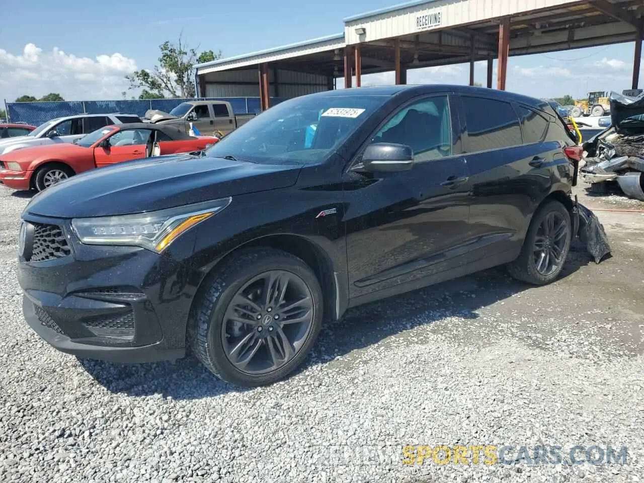 1 Photograph of a damaged car 5J8TC1H68LL016552 ACURA RDX 2020
