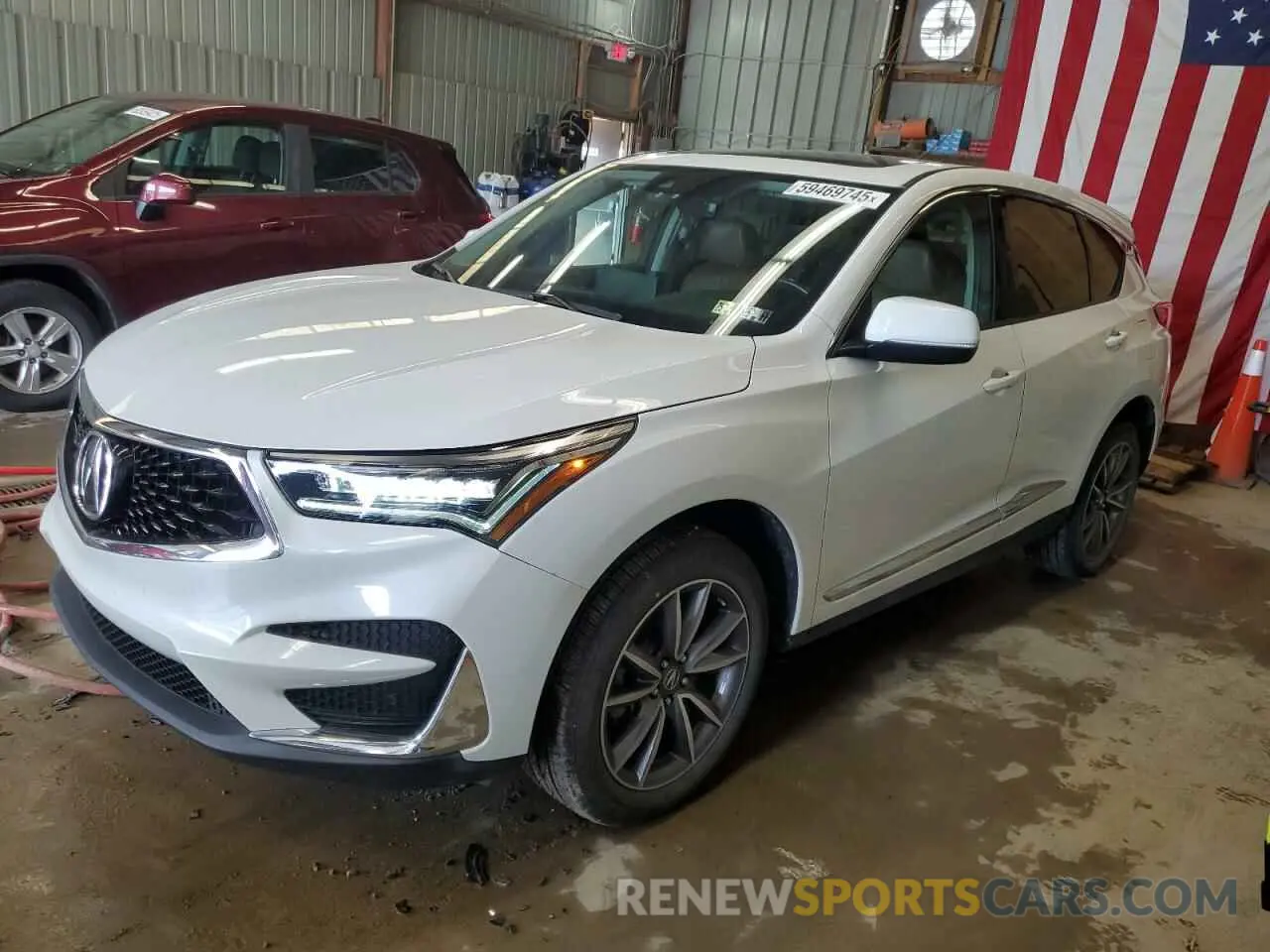1 Photograph of a damaged car 5J8TC2H58LL041559 ACURA RDX 2020