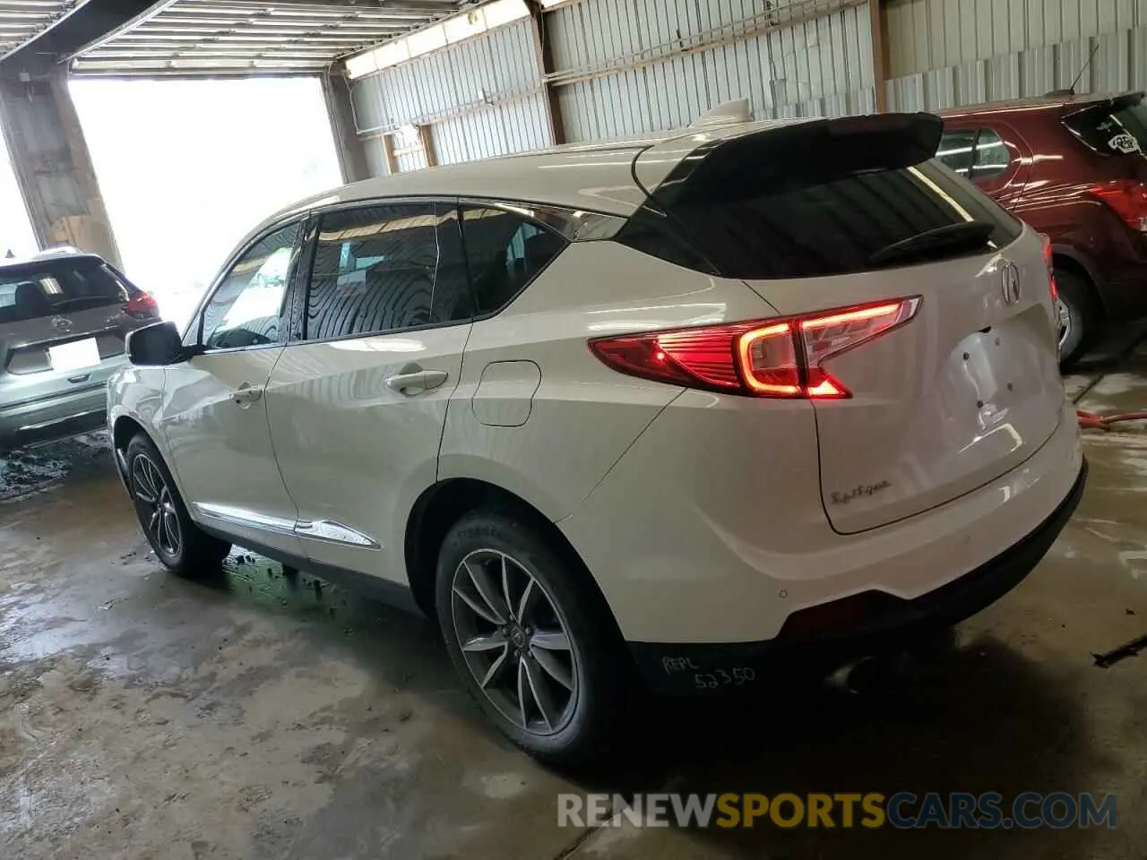 2 Photograph of a damaged car 5J8TC2H58LL041559 ACURA RDX 2020