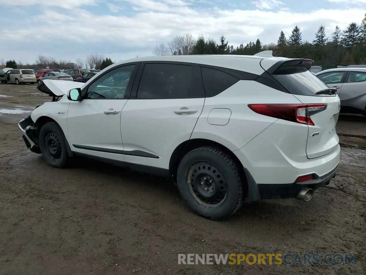 2 Photograph of a damaged car 5J8TC2H60LL805672 ACURA RDX 2020