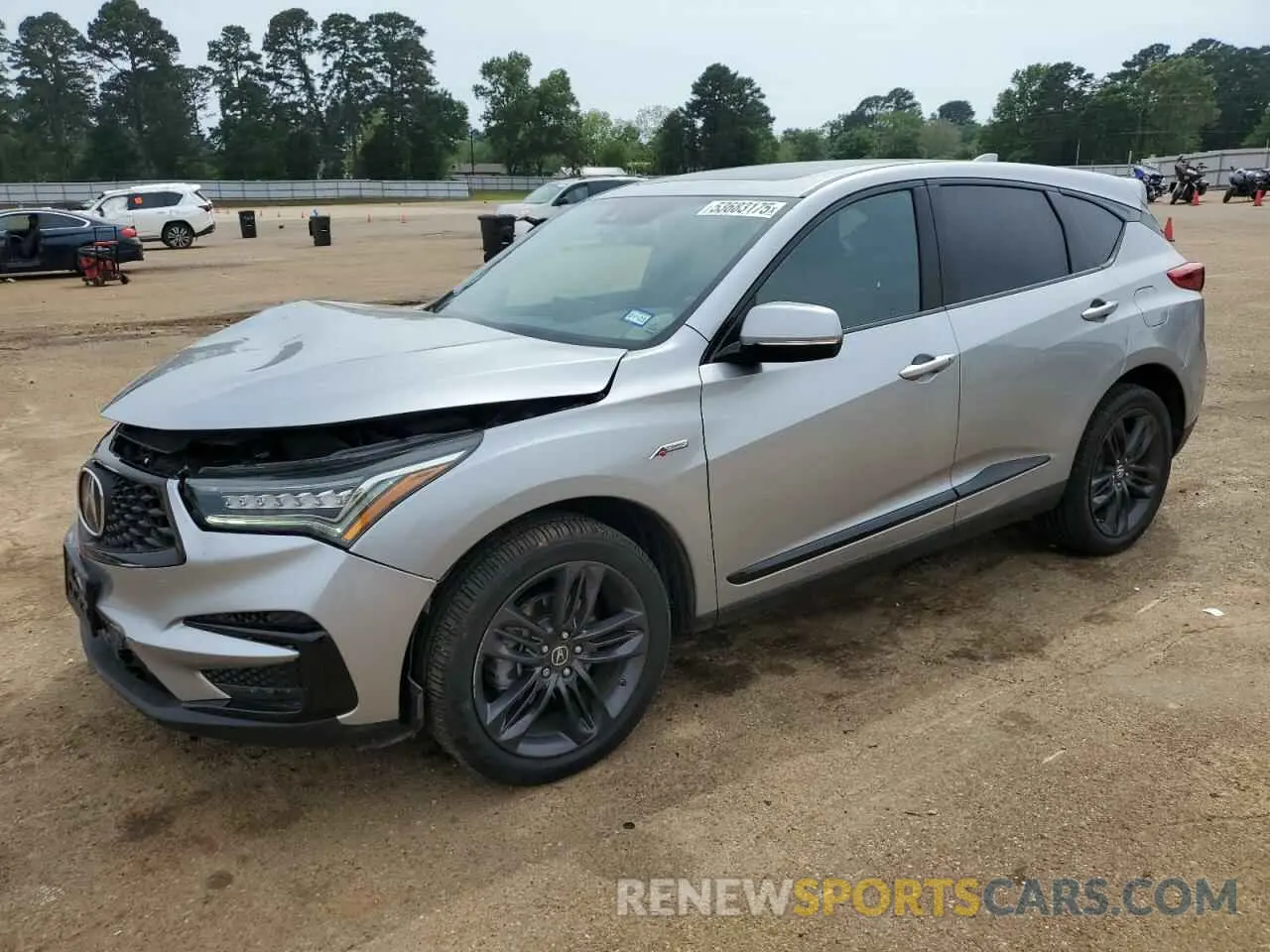 1 Photograph of a damaged car 5J8TC2H61LL022814 ACURA RDX 2020
