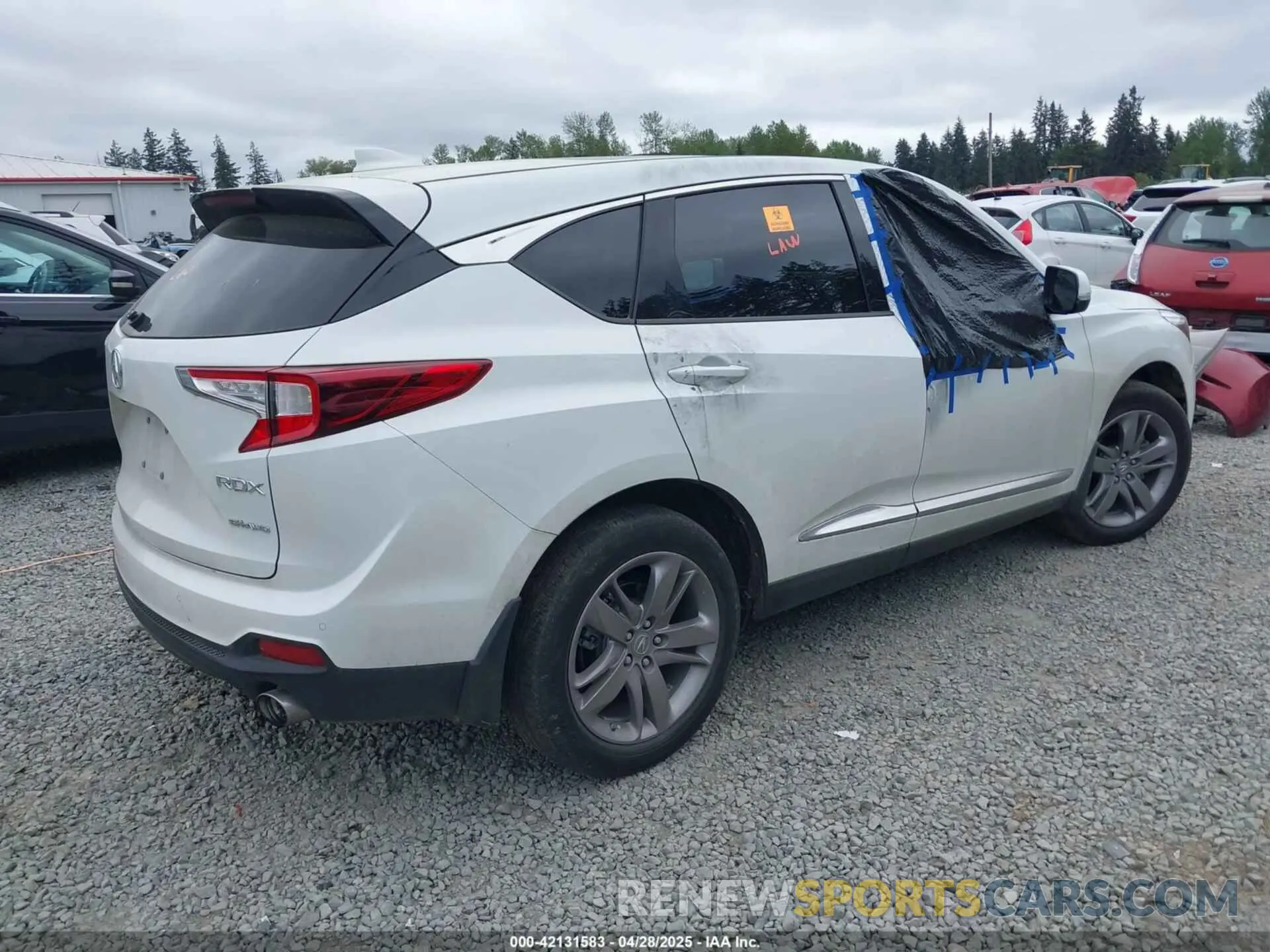 4 Photograph of a damaged car 5J8TC2H98LL809852 ACURA RDX 2020