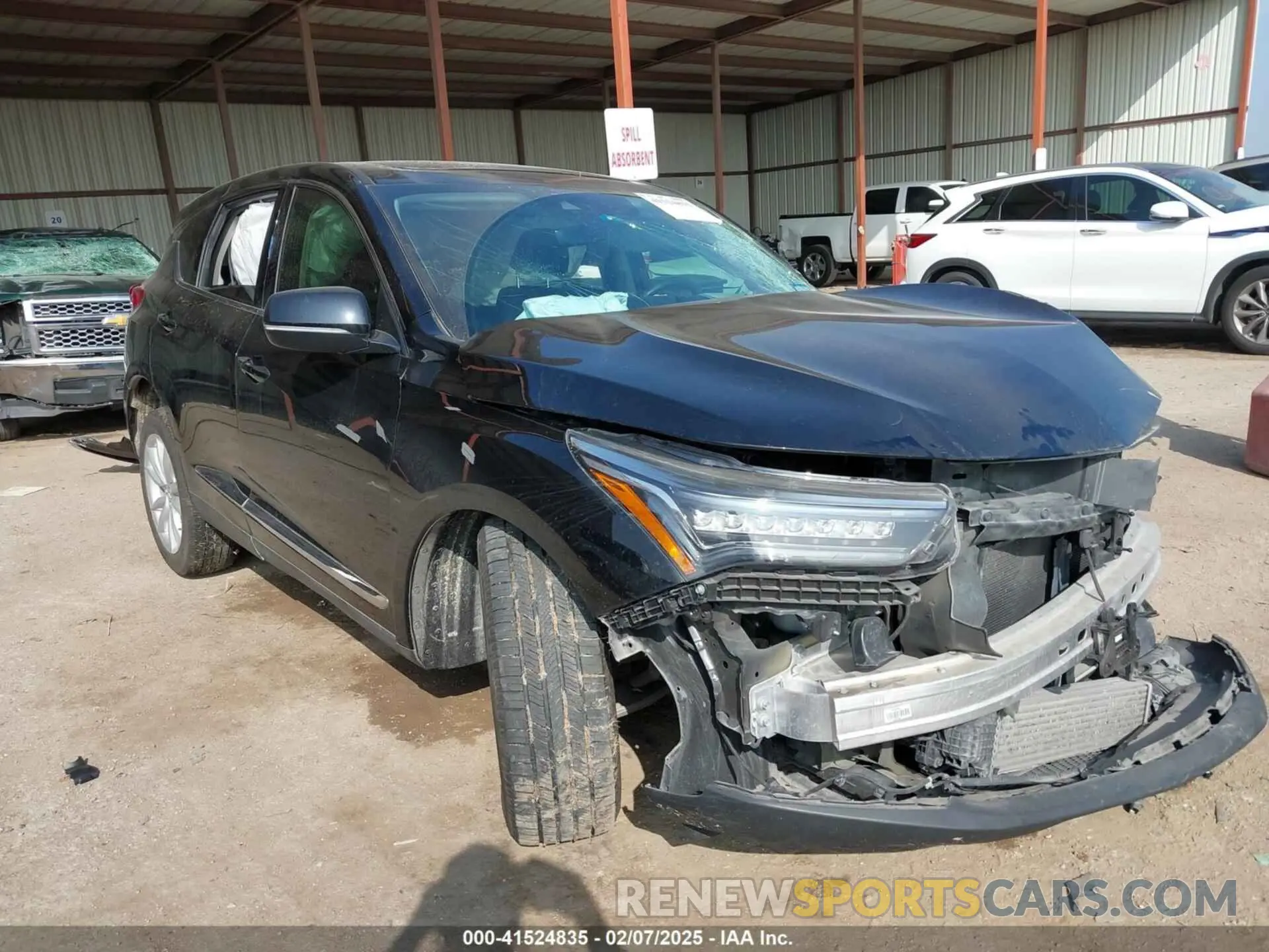 1 Photograph of a damaged car 5J8TC1H30ML005892 ACURA RDX 2021