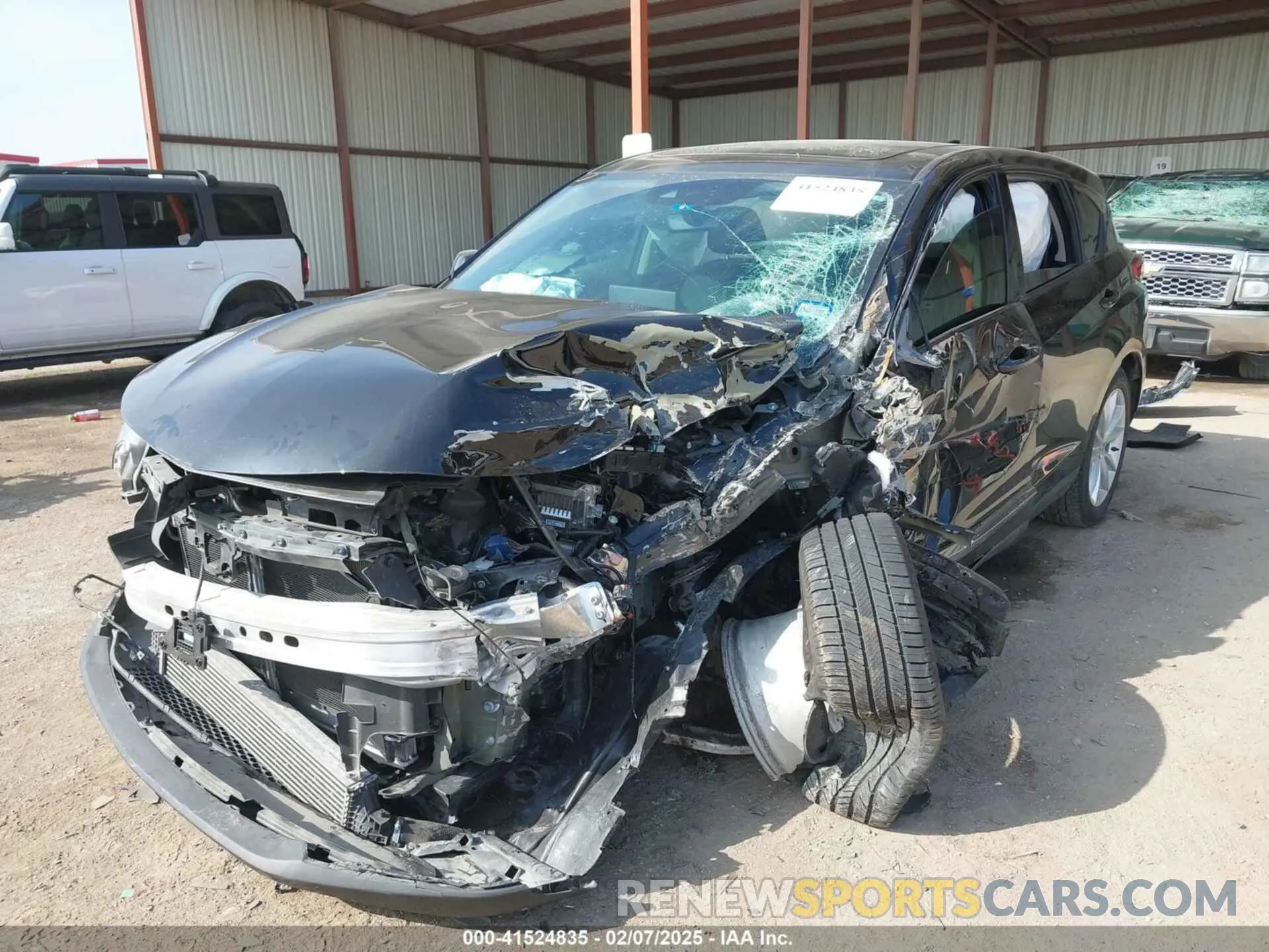 2 Photograph of a damaged car 5J8TC1H30ML005892 ACURA RDX 2021