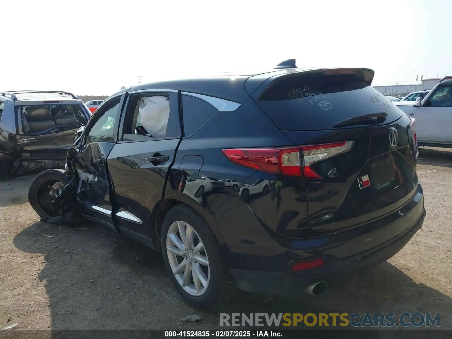 3 Photograph of a damaged car 5J8TC1H30ML005892 ACURA RDX 2021