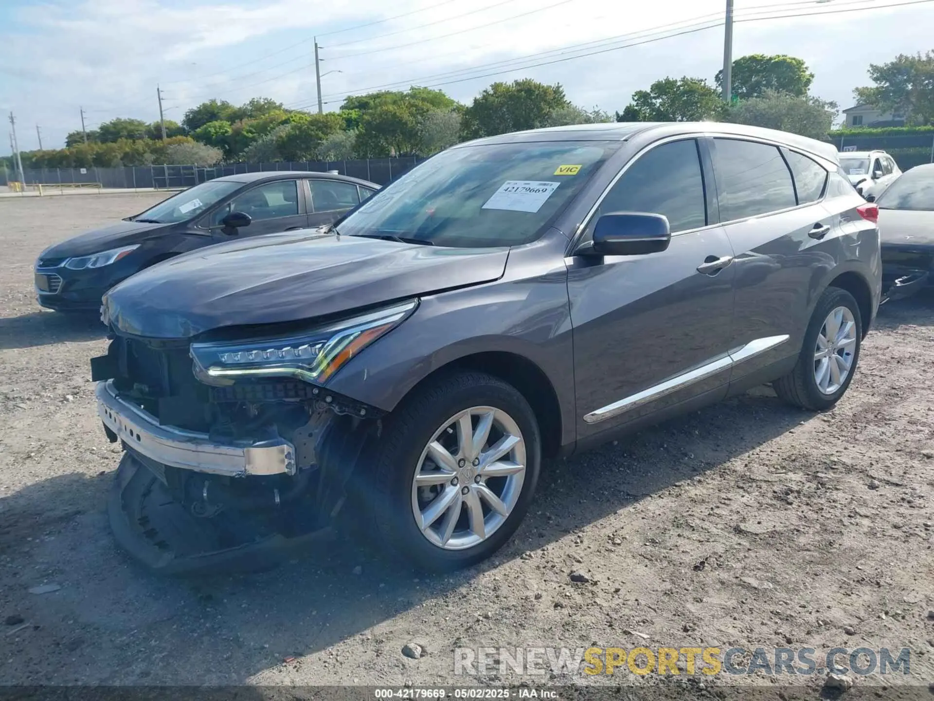 2 Фотография поврежденного автомобиля 5J8TC1H32ML001584 ACURA RDX 2021