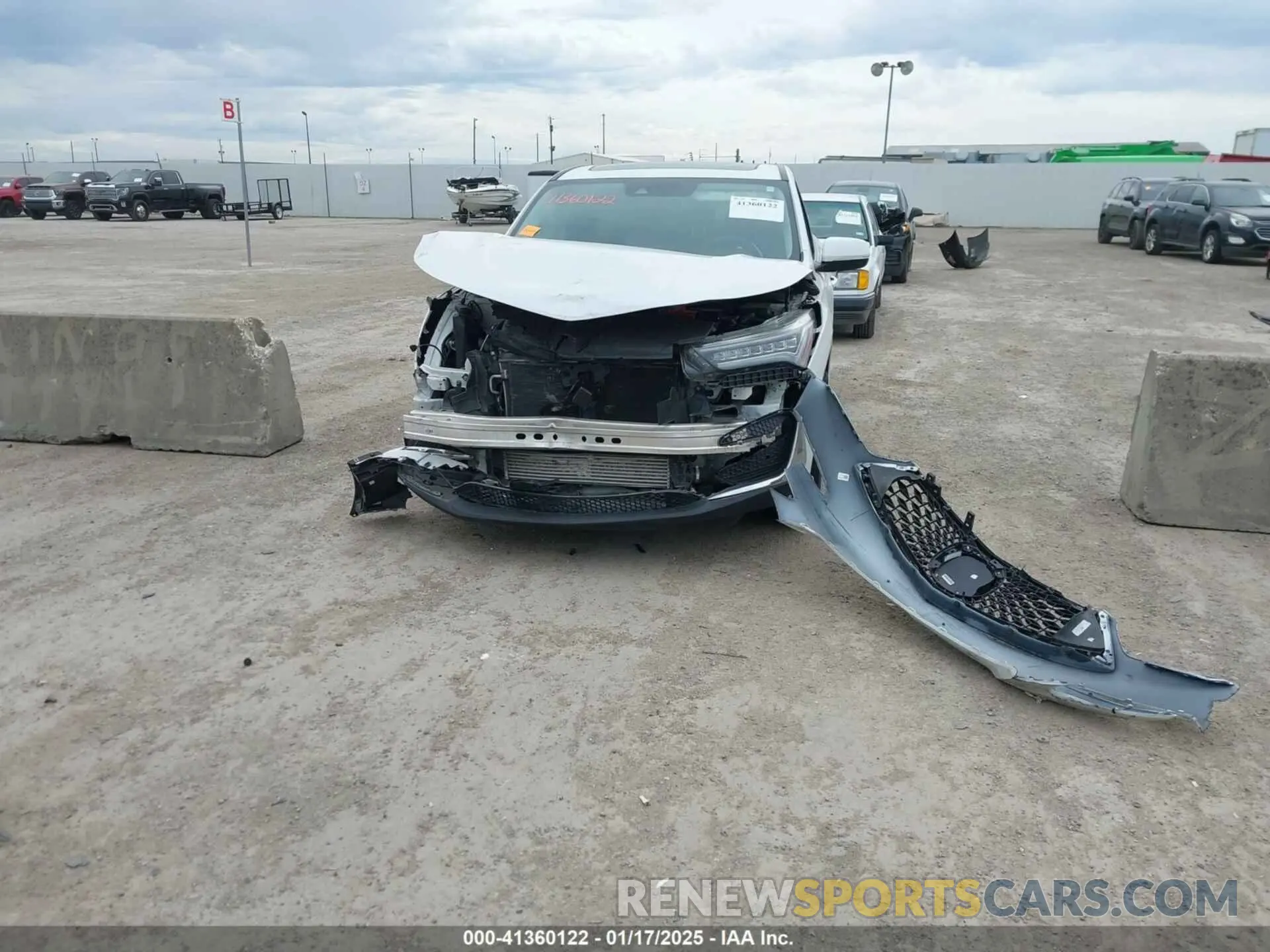 13 Photograph of a damaged car 5J8TC1H32ML013671 ACURA RDX 2021