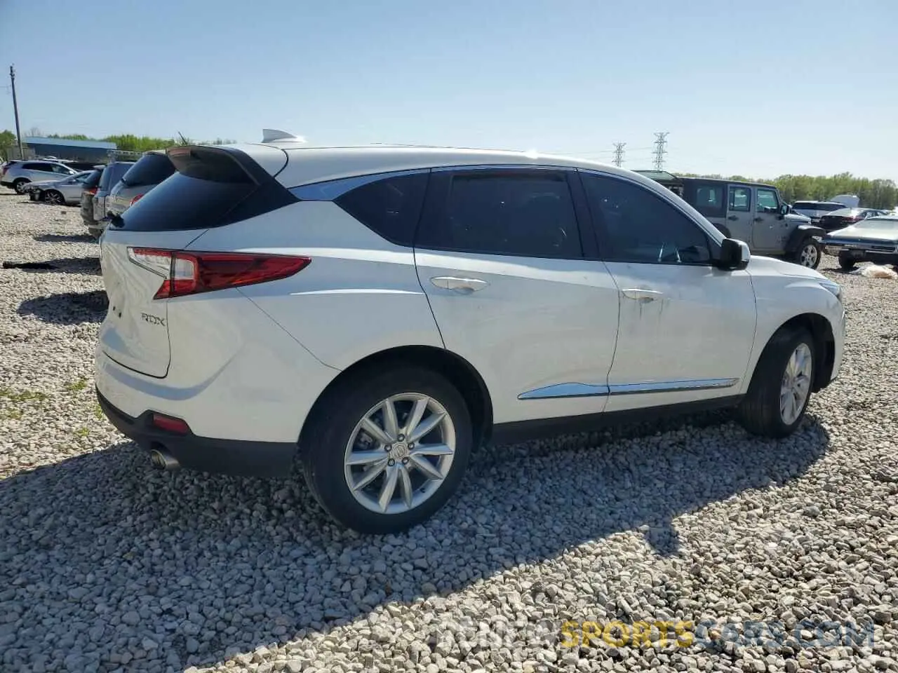 3 Фотография поврежденного автомобиля 5J8TC1H33ML005949 ACURA RDX 2021