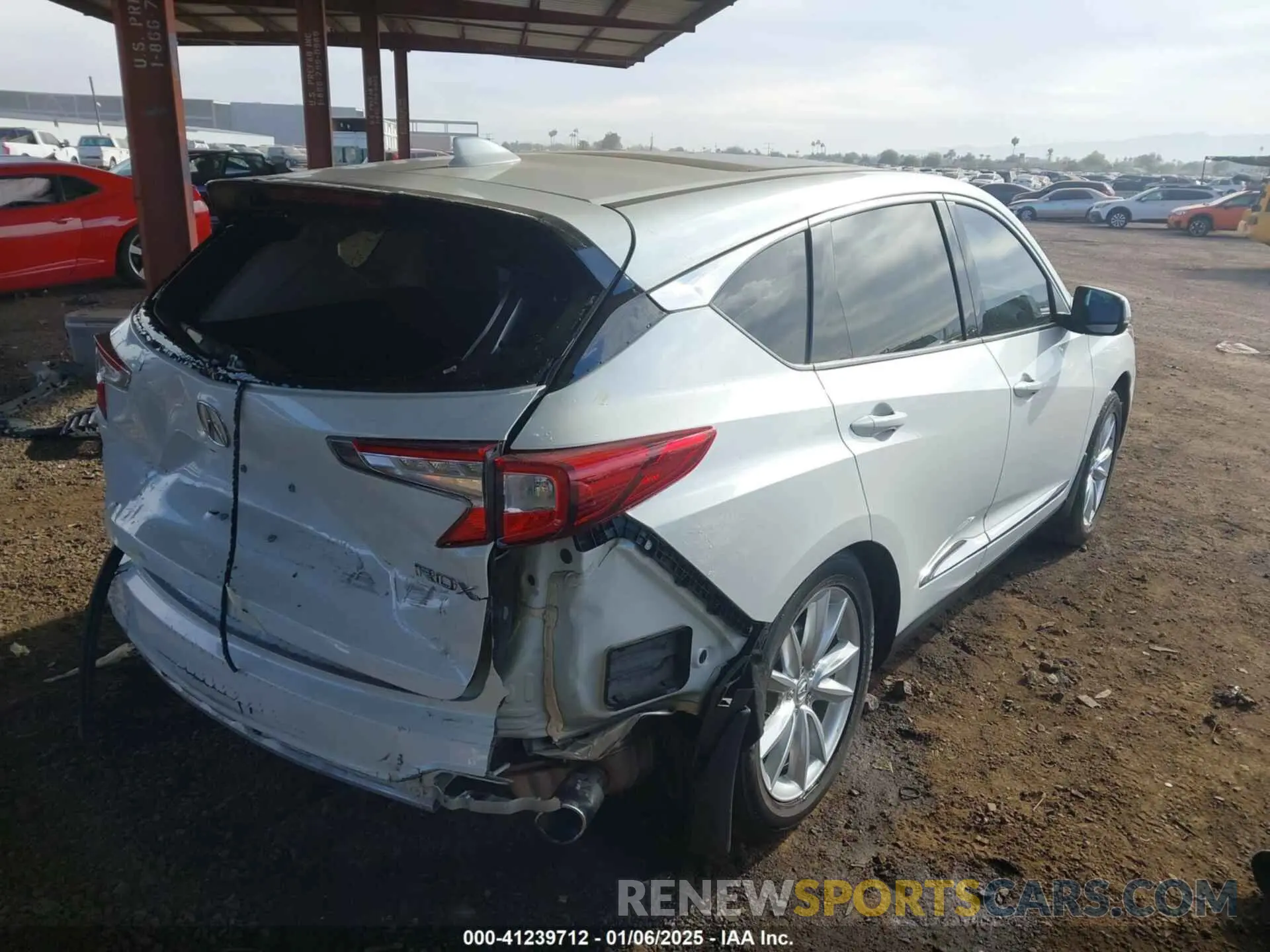 4 Photograph of a damaged car 5J8TC1H39ML018155 ACURA RDX 2021