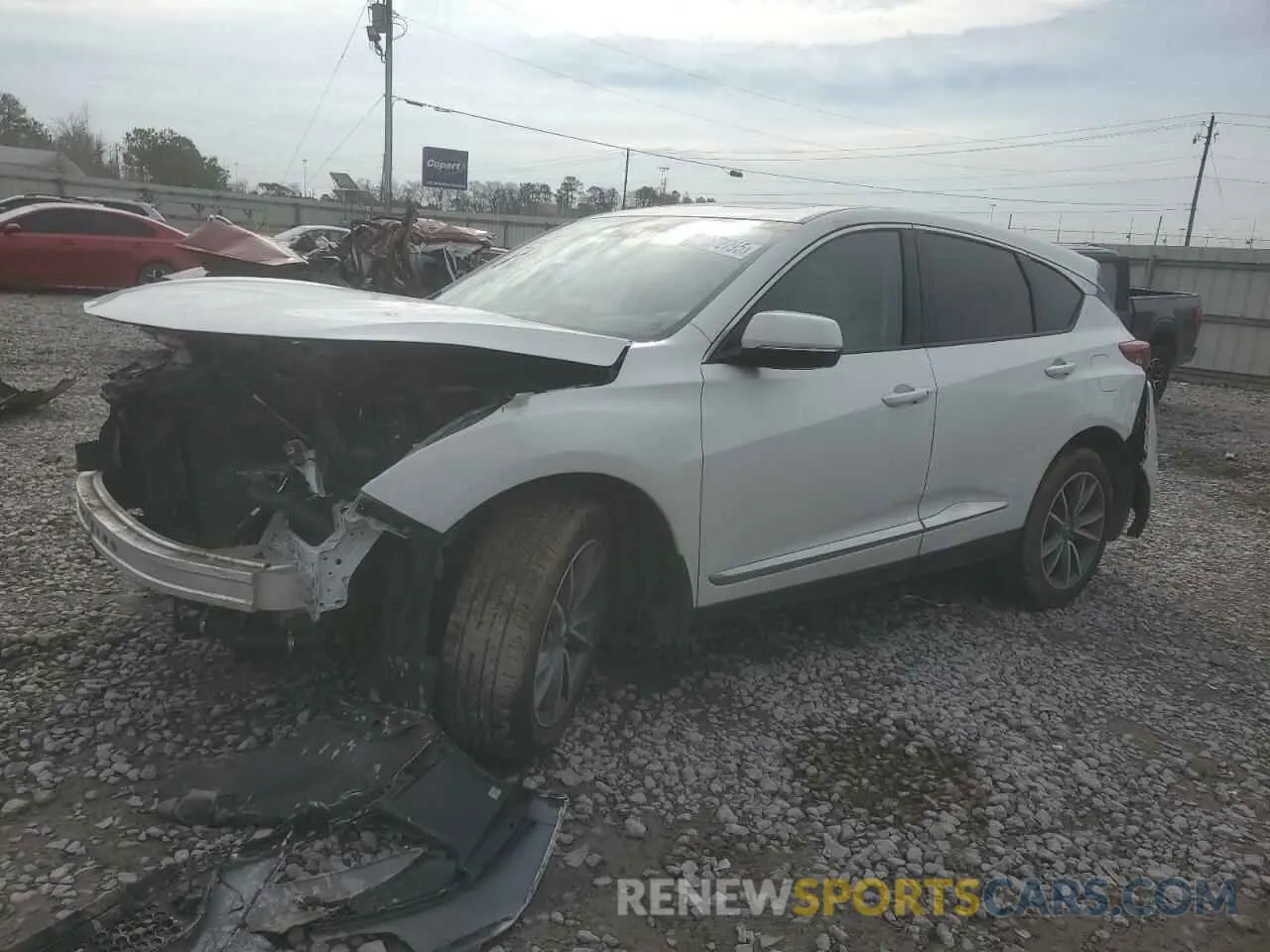 1 Фотография поврежденного автомобиля 5J8TC1H51ML017972 ACURA RDX 2021
