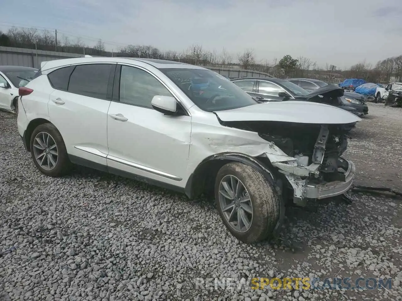 4 Фотография поврежденного автомобиля 5J8TC1H51ML017972 ACURA RDX 2021