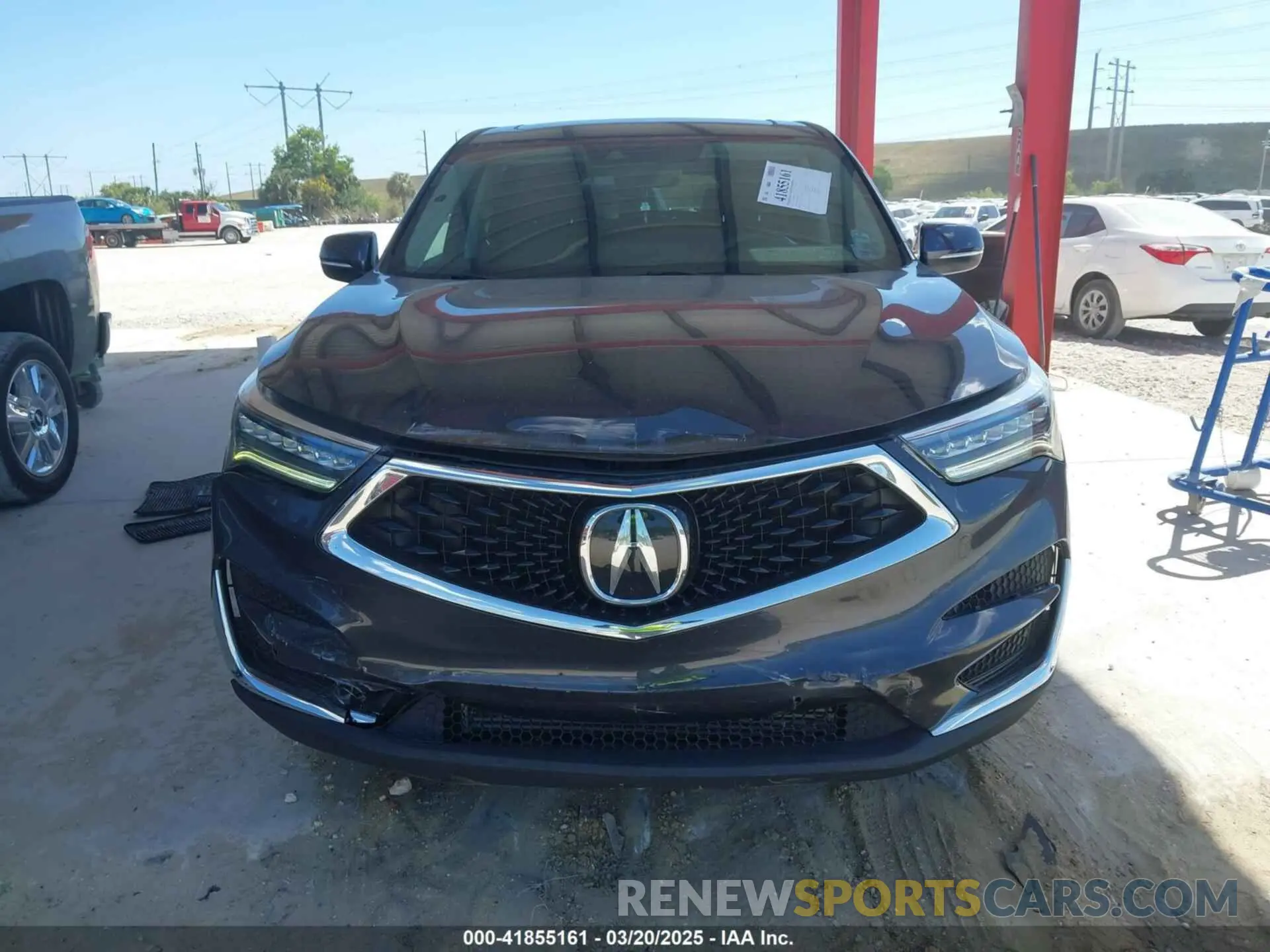 12 Photograph of a damaged car 5J8TC1H54ML016041 ACURA RDX 2021