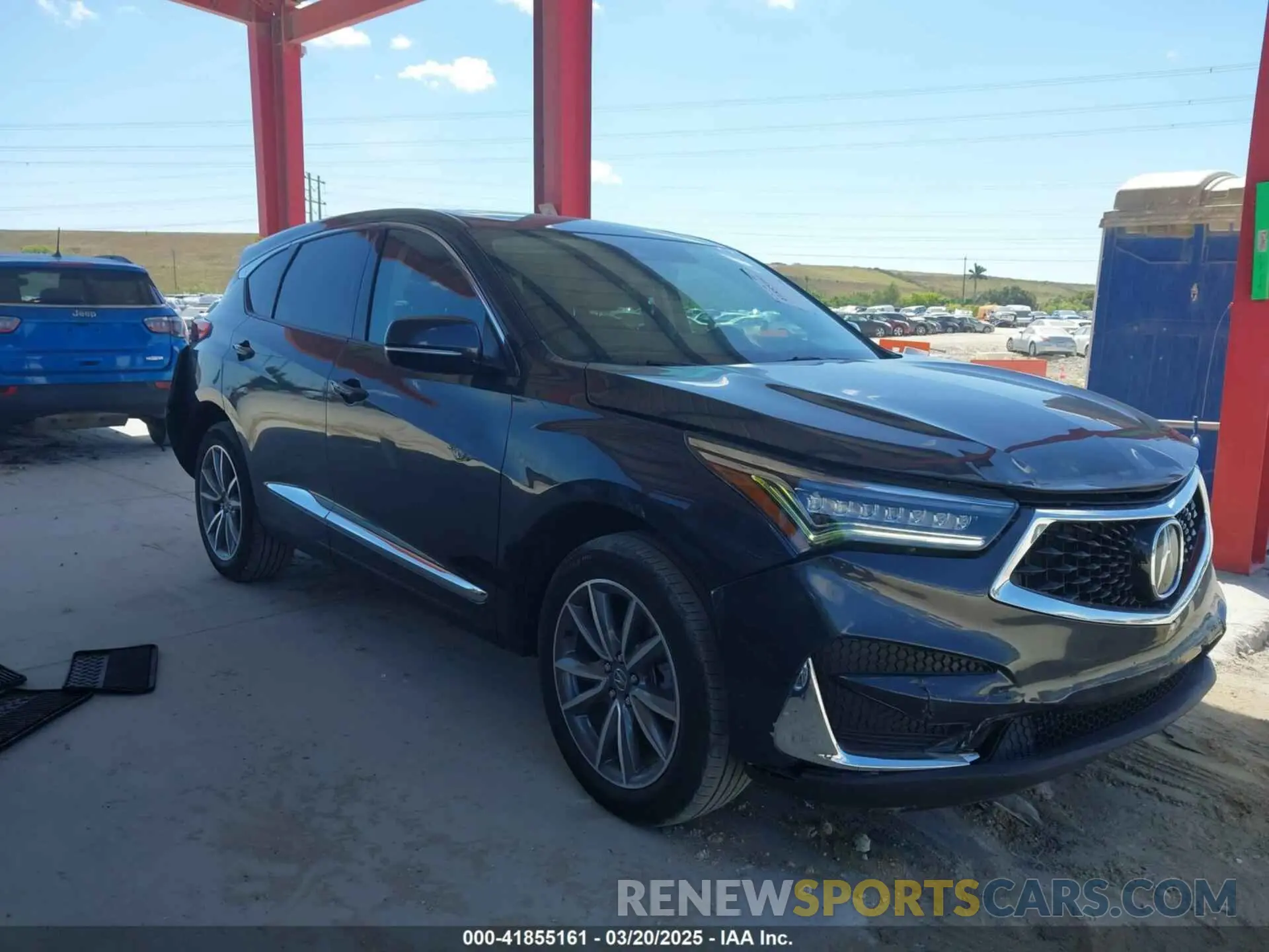 13 Photograph of a damaged car 5J8TC1H54ML016041 ACURA RDX 2021