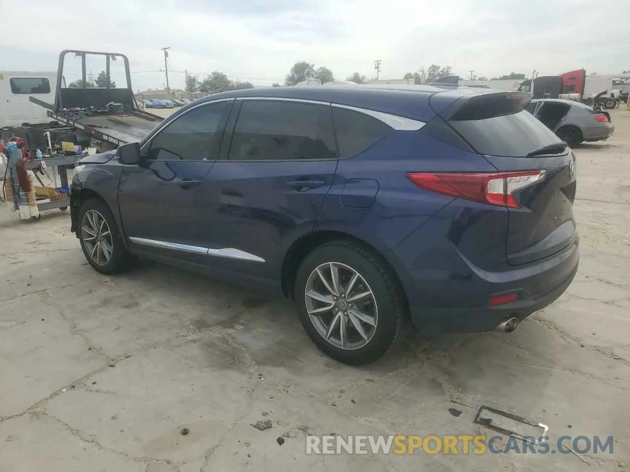 2 Photograph of a damaged car 5J8TC1H54ML016380 ACURA RDX 2021