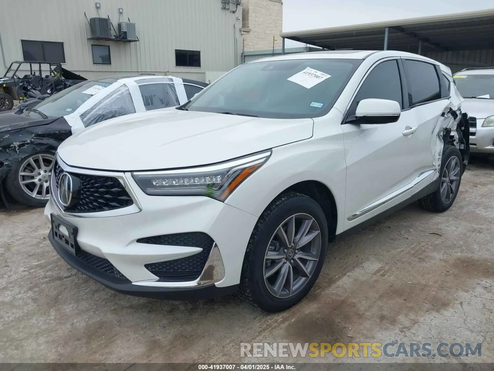 2 Фотография поврежденного автомобиля 5J8TC1H56ML018275 ACURA RDX 2021