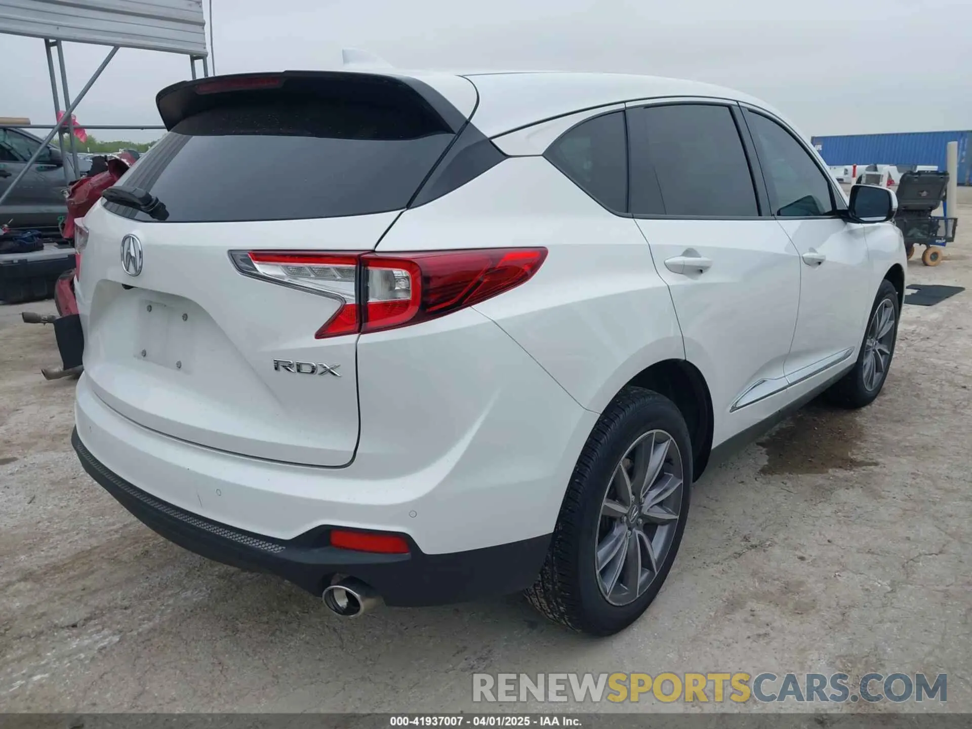 4 Фотография поврежденного автомобиля 5J8TC1H56ML018275 ACURA RDX 2021