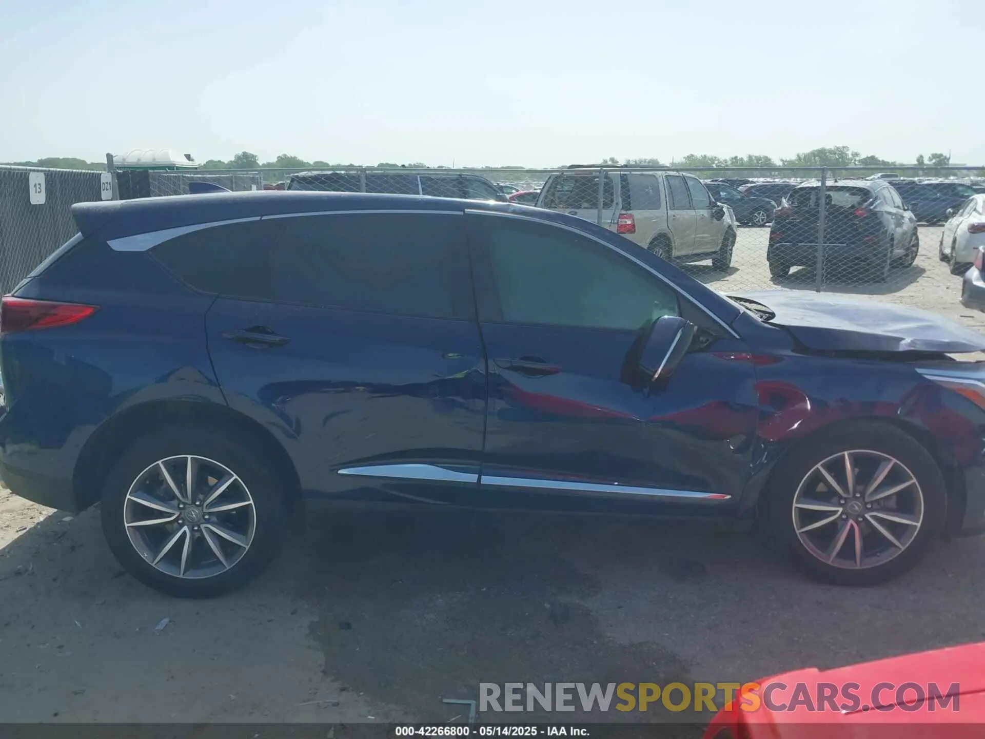 13 Photograph of a damaged car 5J8TC1H5XML011202 ACURA RDX 2021