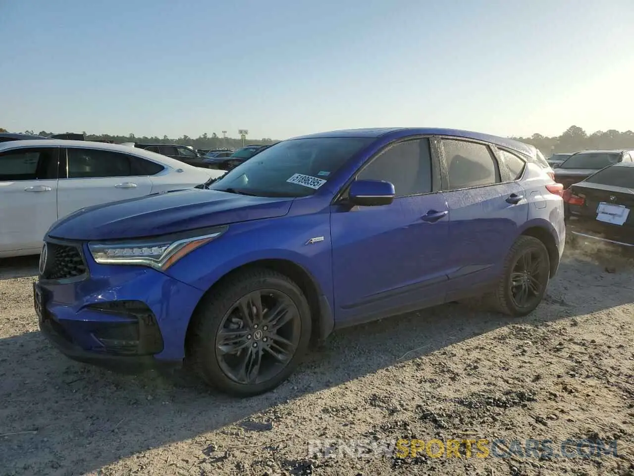 1 Photograph of a damaged car 5J8TC1H69ML013466 ACURA RDX 2021