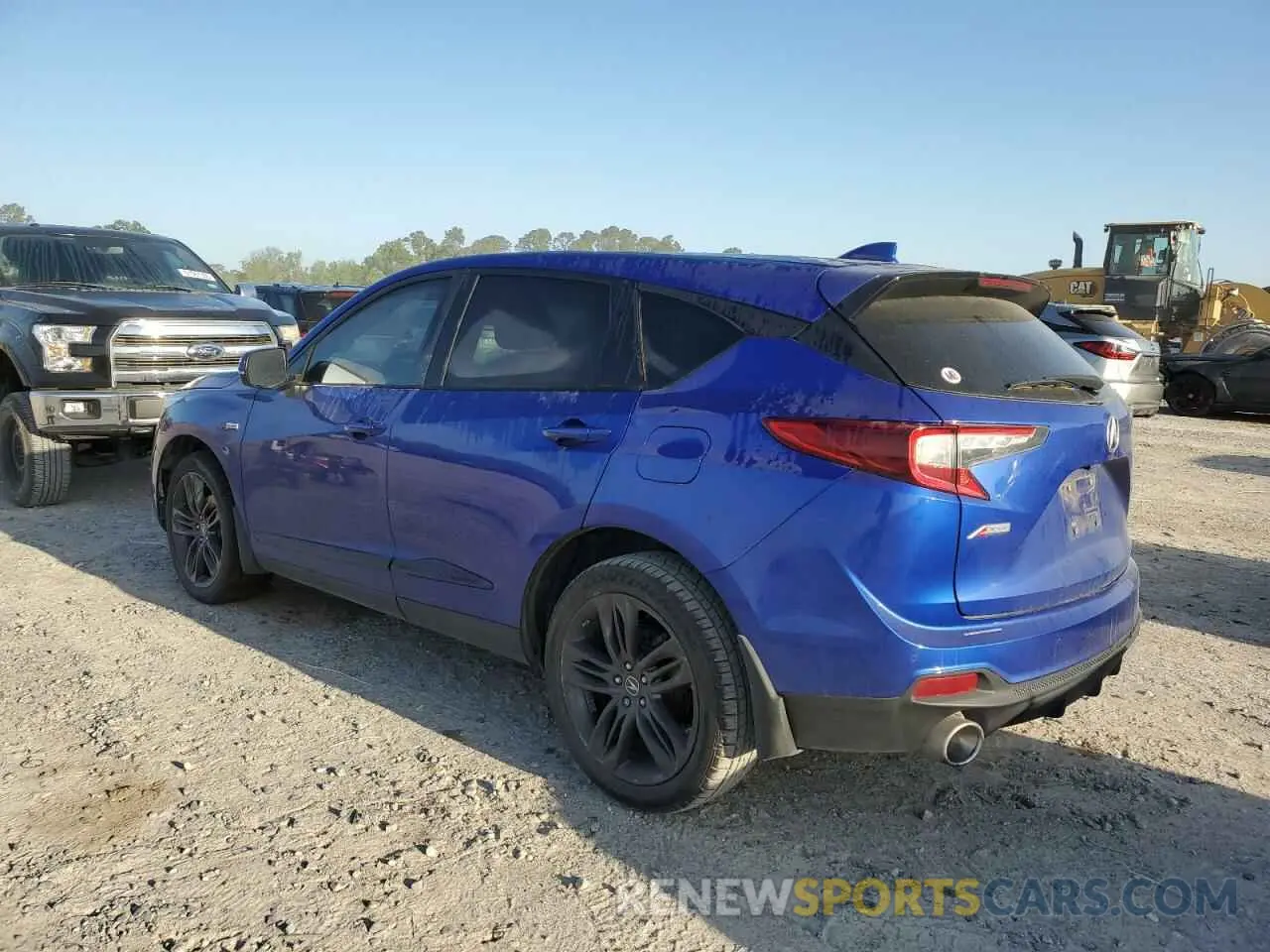 2 Photograph of a damaged car 5J8TC1H69ML013466 ACURA RDX 2021