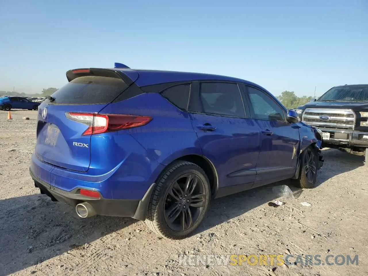 3 Photograph of a damaged car 5J8TC1H69ML013466 ACURA RDX 2021