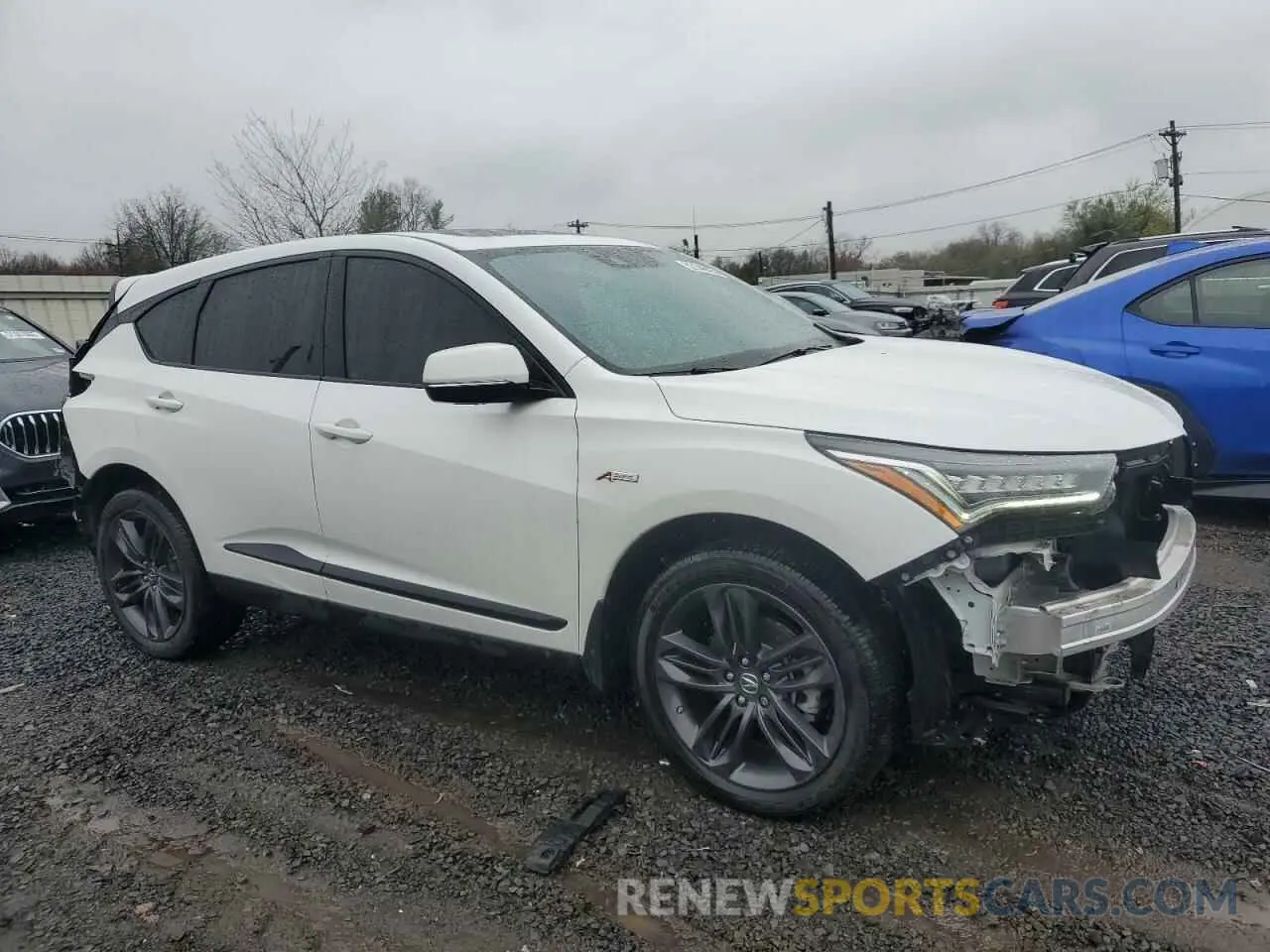 4 Photograph of a damaged car 5J8TC1H69ML022510 ACURA RDX 2021