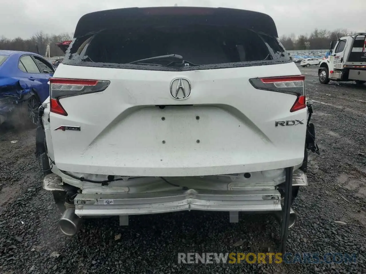 6 Photograph of a damaged car 5J8TC1H69ML022510 ACURA RDX 2021