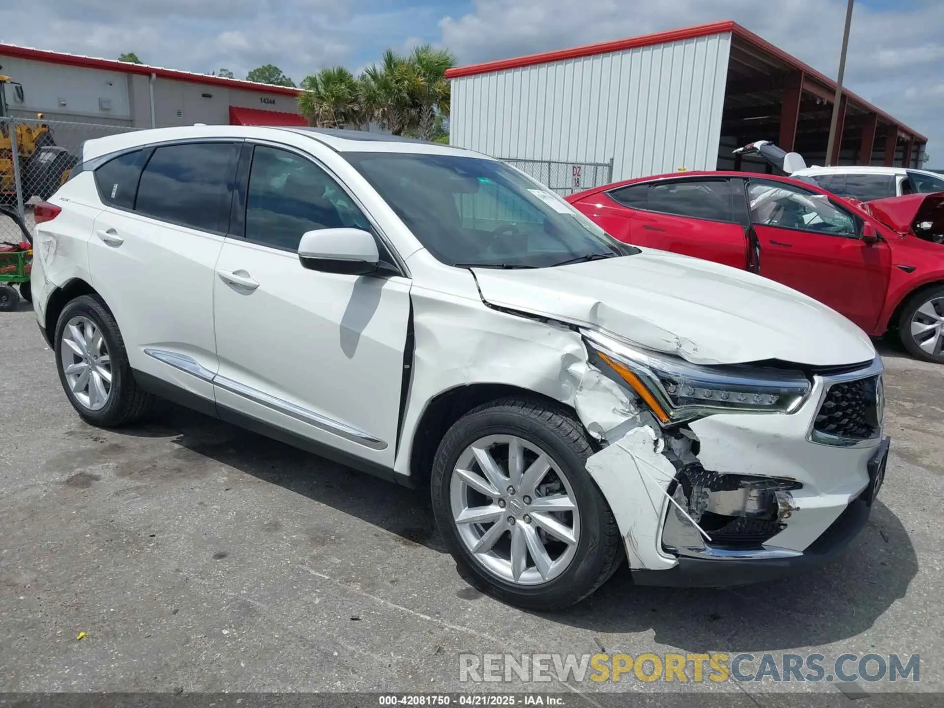 1 Фотография поврежденного автомобиля 5J8TC2H33ML005391 ACURA RDX 2021