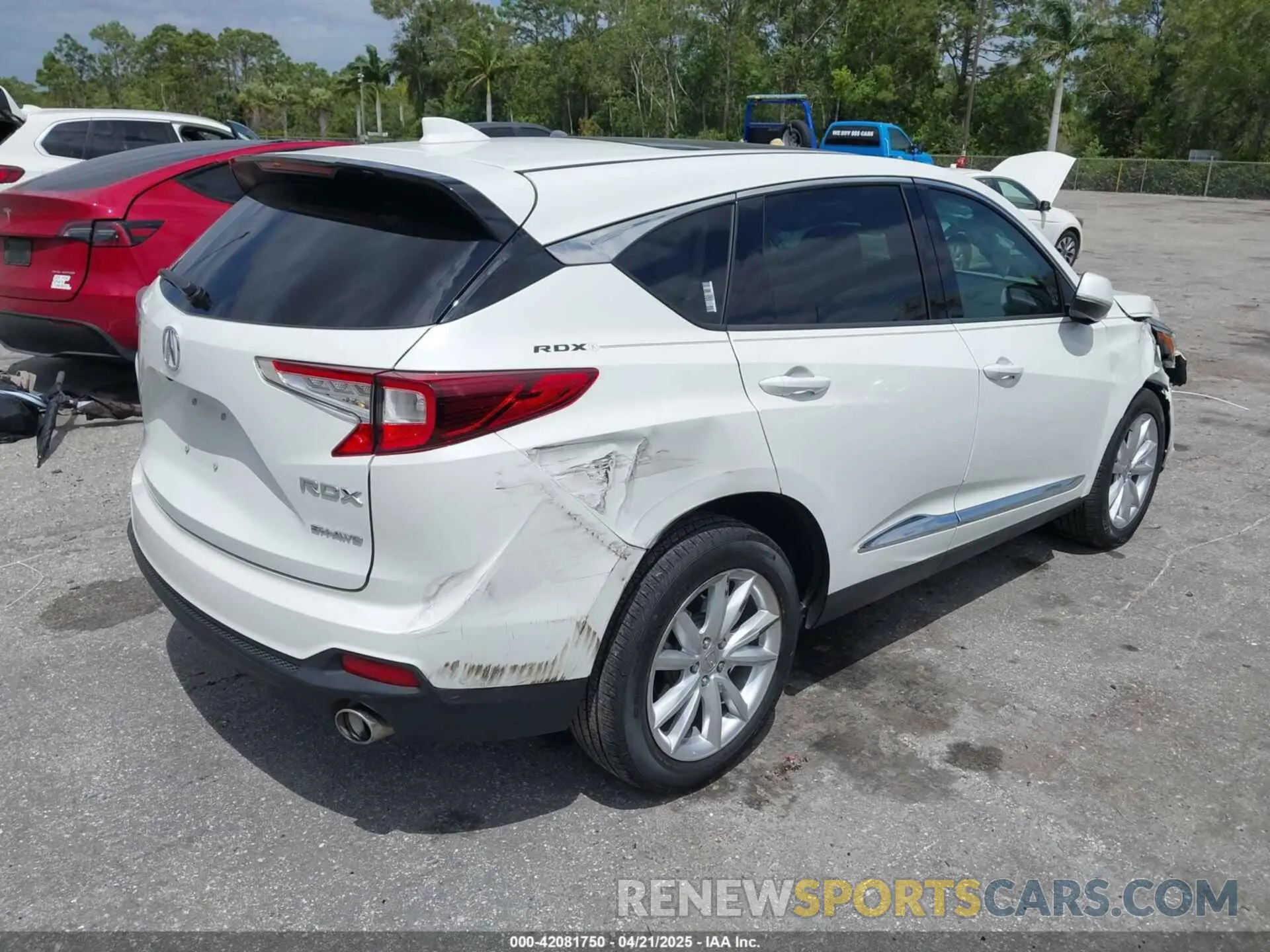 4 Фотография поврежденного автомобиля 5J8TC2H33ML005391 ACURA RDX 2021