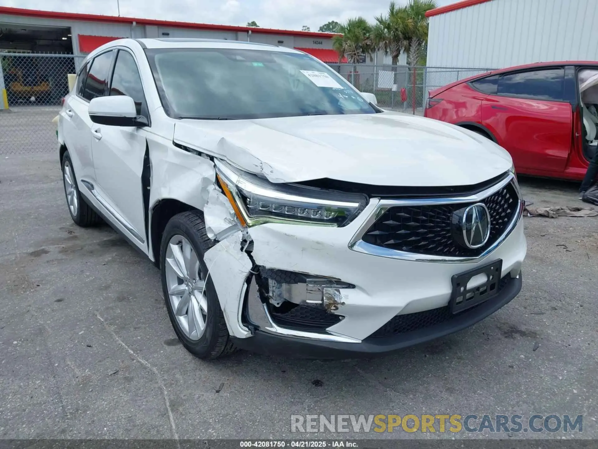 6 Фотография поврежденного автомобиля 5J8TC2H33ML005391 ACURA RDX 2021