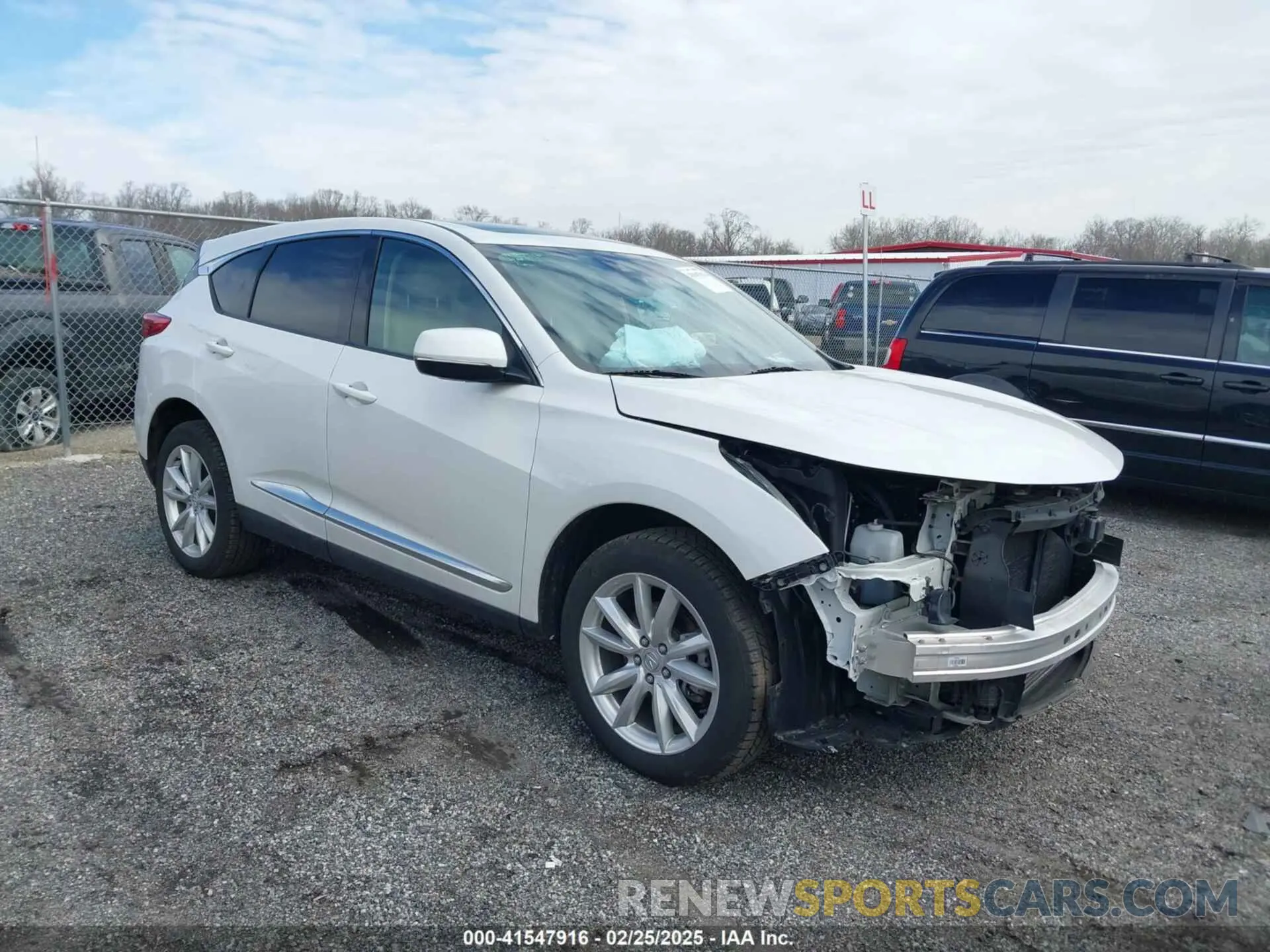 1 Фотография поврежденного автомобиля 5J8TC2H34ML002726 ACURA RDX 2021