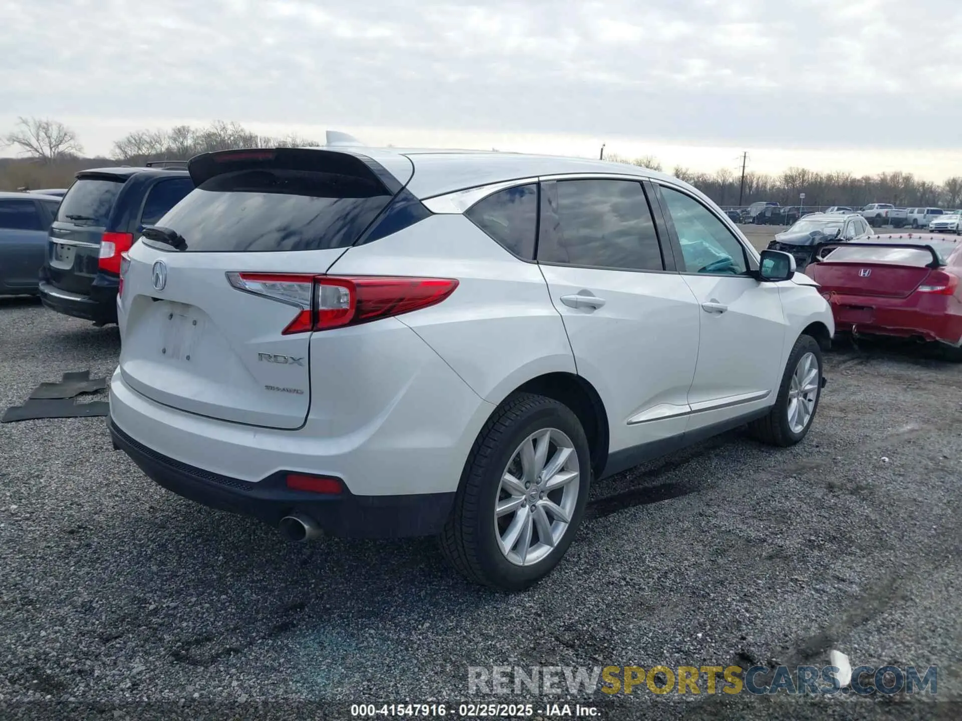 4 Фотография поврежденного автомобиля 5J8TC2H34ML002726 ACURA RDX 2021