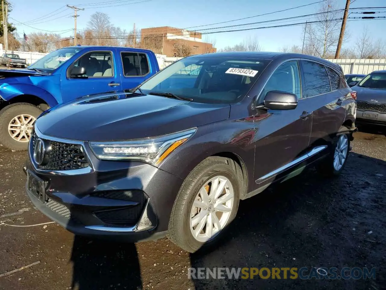 1 Фотография поврежденного автомобиля 5J8TC2H37ML001814 ACURA RDX 2021