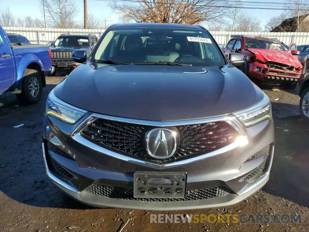 5 Фотография поврежденного автомобиля 5J8TC2H37ML001814 ACURA RDX 2021