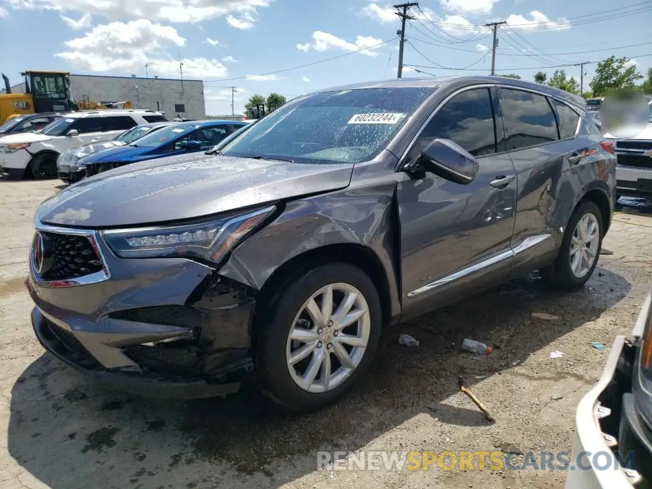 1 Photograph of a damaged car 5J8TC2H38ML002535 ACURA RDX 2021