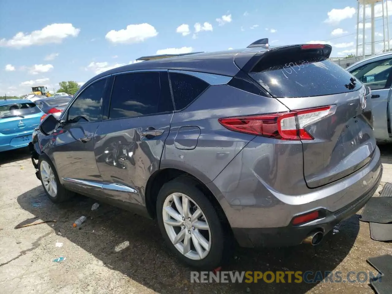 2 Photograph of a damaged car 5J8TC2H38ML002535 ACURA RDX 2021