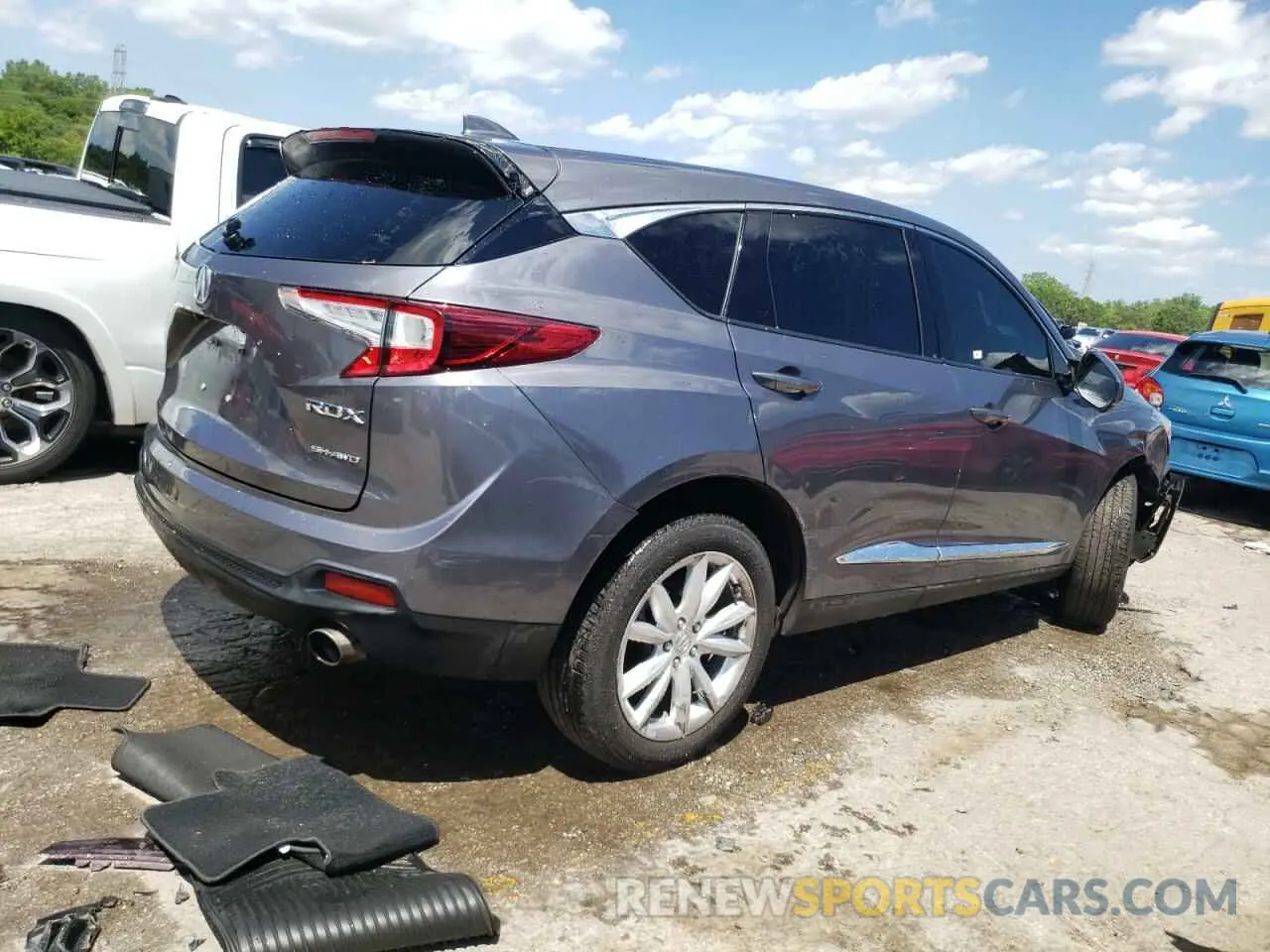 3 Photograph of a damaged car 5J8TC2H38ML002535 ACURA RDX 2021