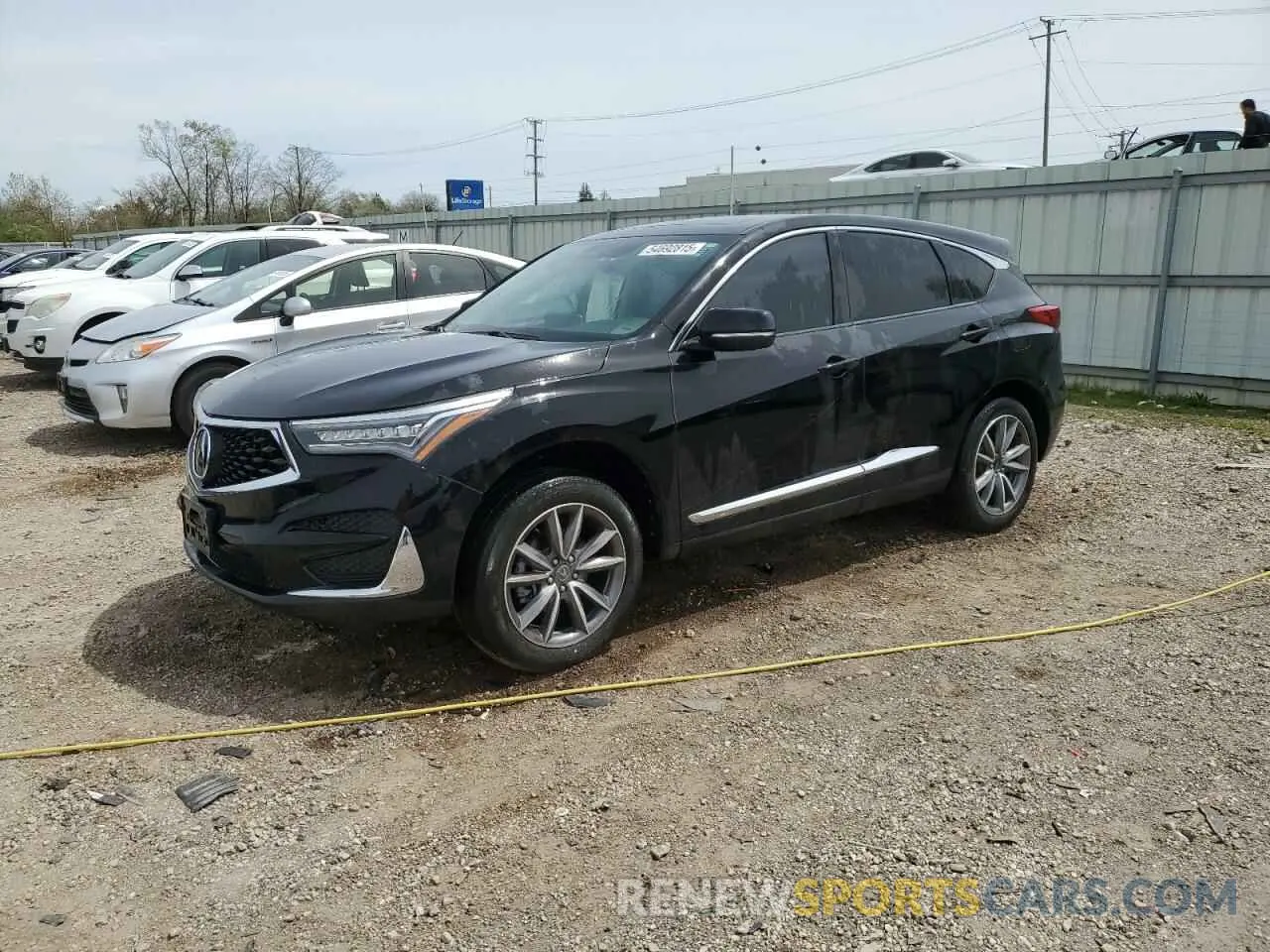 1 Photograph of a damaged car 5J8TC2H53ML011483 ACURA RDX 2021