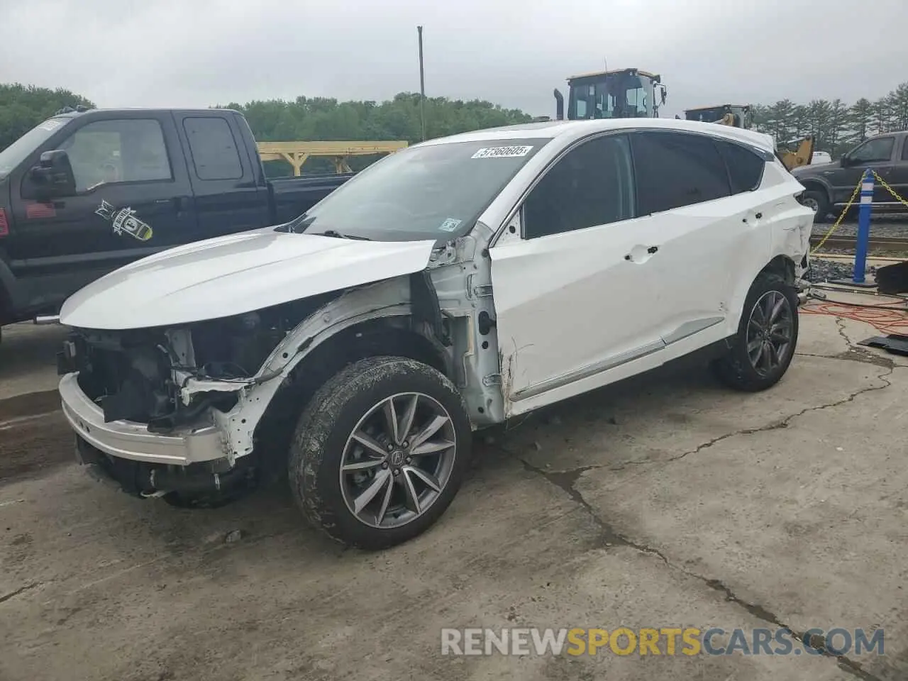 1 Photograph of a damaged car 5J8TC2H56ML030383 ACURA RDX 2021