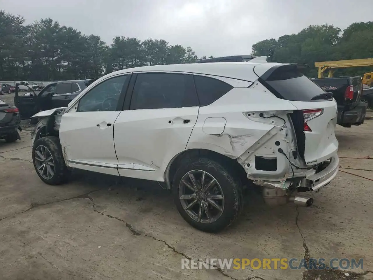 2 Photograph of a damaged car 5J8TC2H56ML030383 ACURA RDX 2021