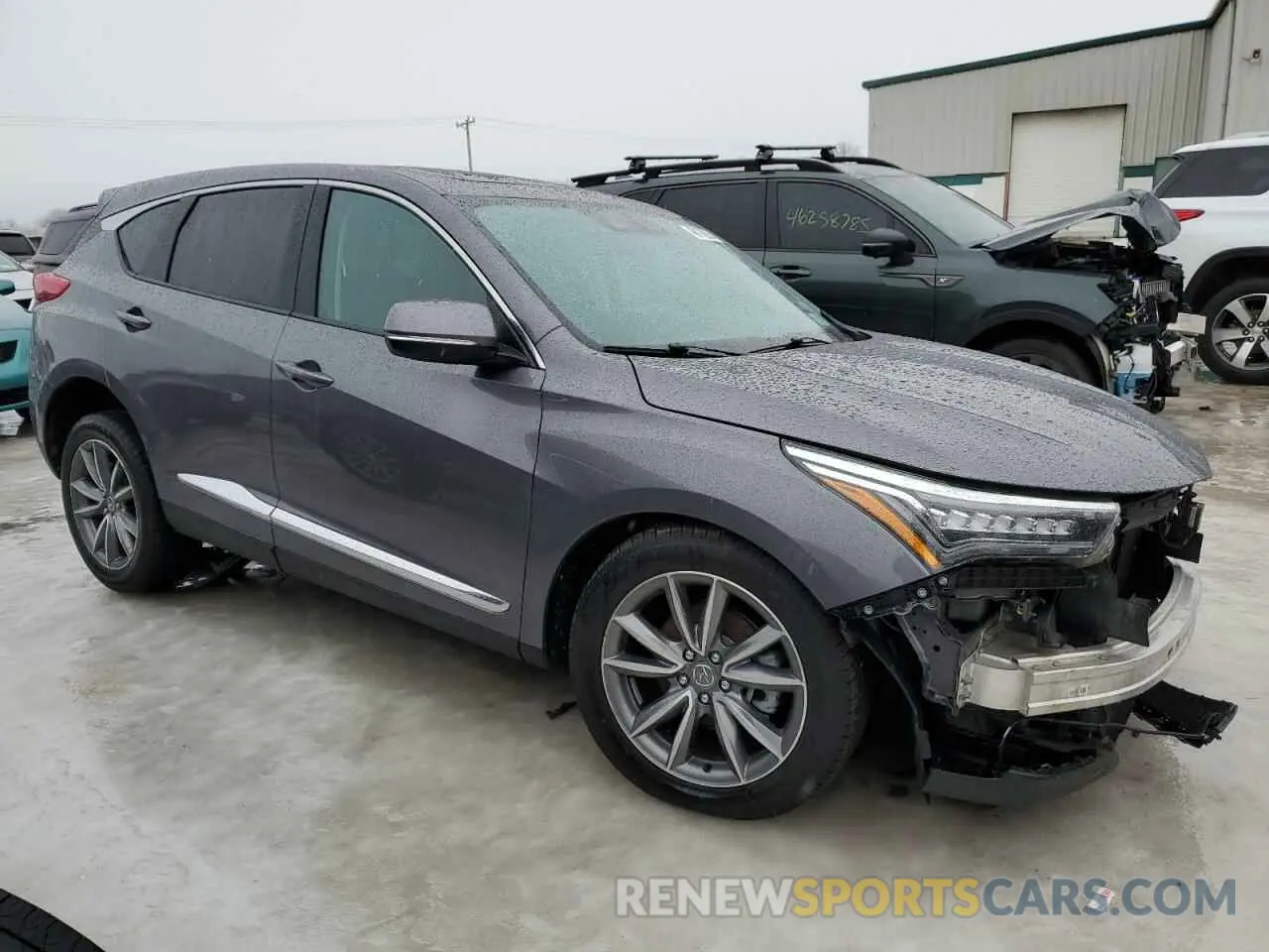 4 Фотография поврежденного автомобиля 5J8TC2H58ML035231 ACURA RDX 2021