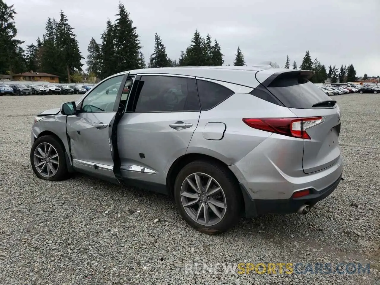 2 Photograph of a damaged car 5J8TC2H58ML042180 ACURA RDX 2021