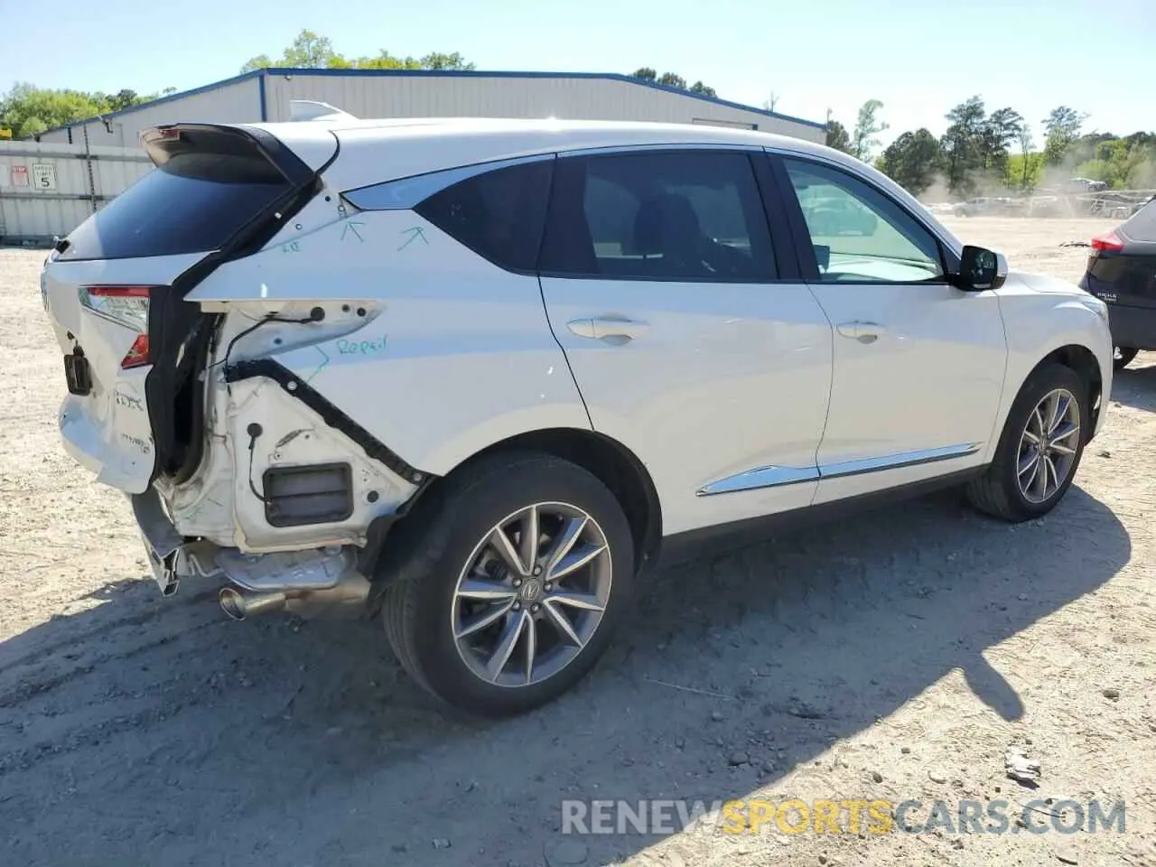 3 Фотография поврежденного автомобиля 5J8TC2H59ML009737 ACURA RDX 2021