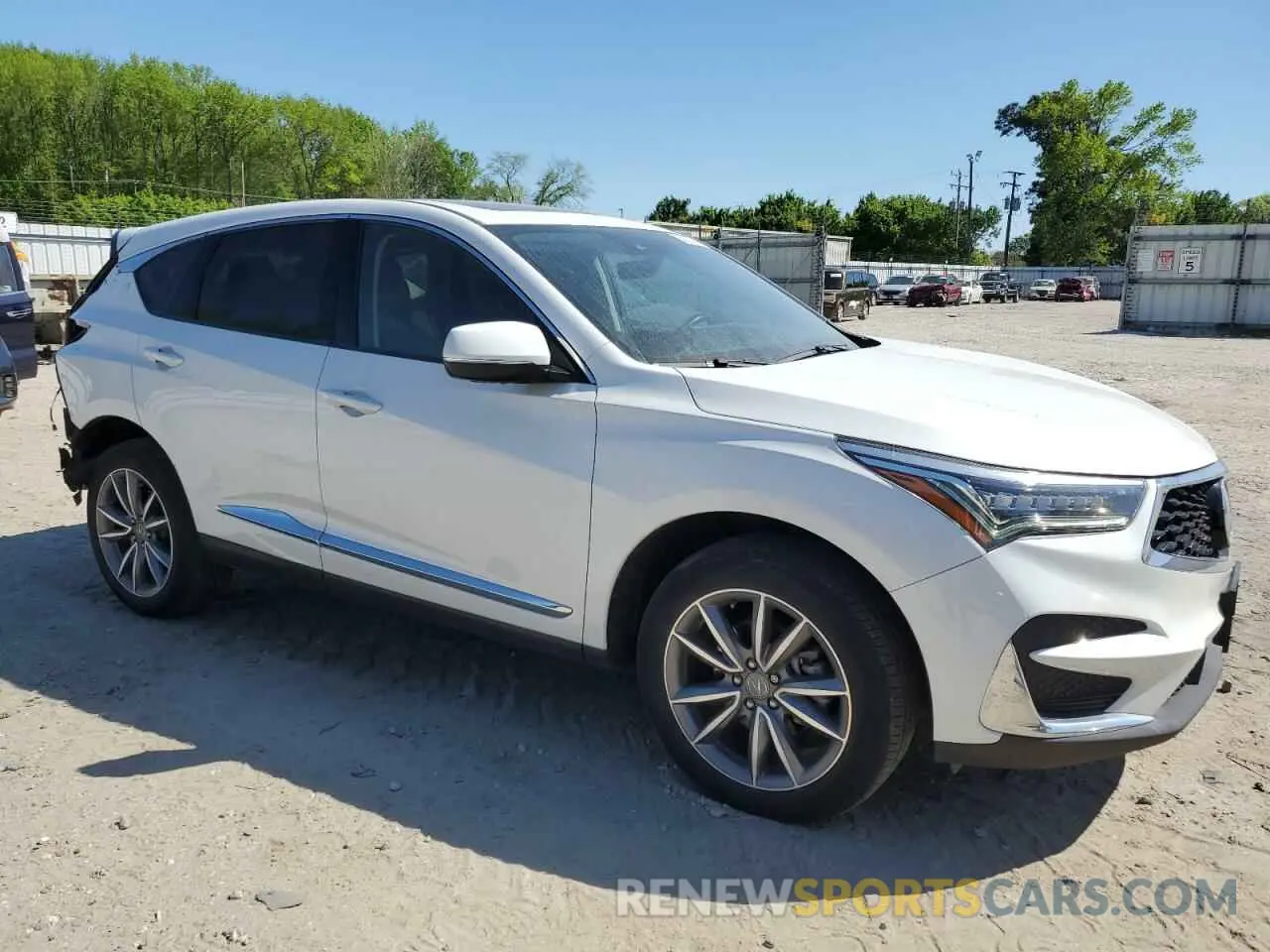 4 Фотография поврежденного автомобиля 5J8TC2H59ML009737 ACURA RDX 2021