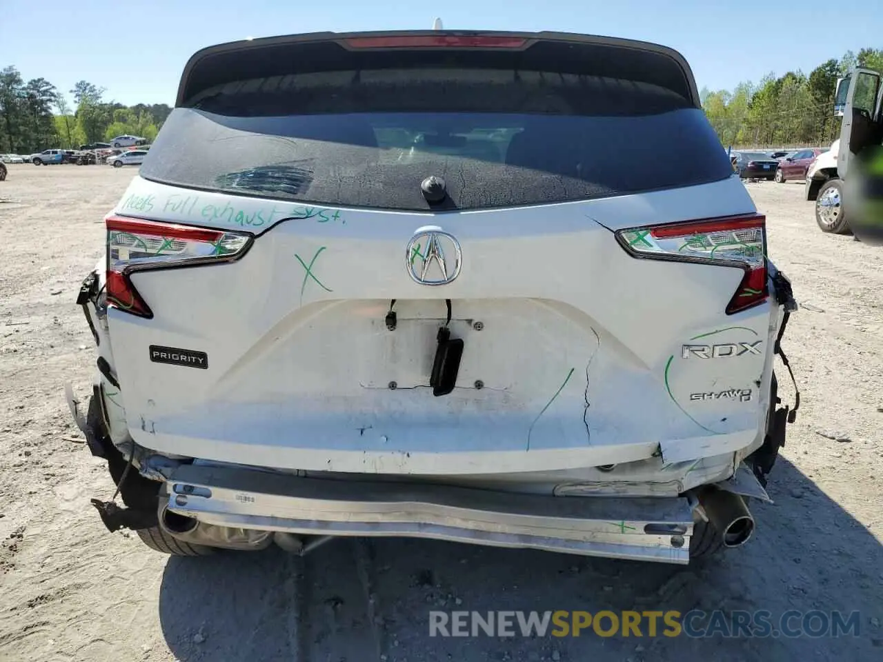 6 Фотография поврежденного автомобиля 5J8TC2H59ML009737 ACURA RDX 2021