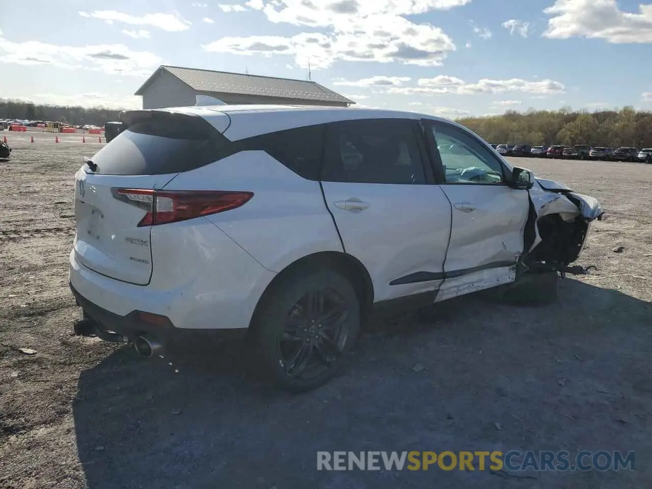 3 Photograph of a damaged car 5J8TC2H60ML031795 ACURA RDX 2021