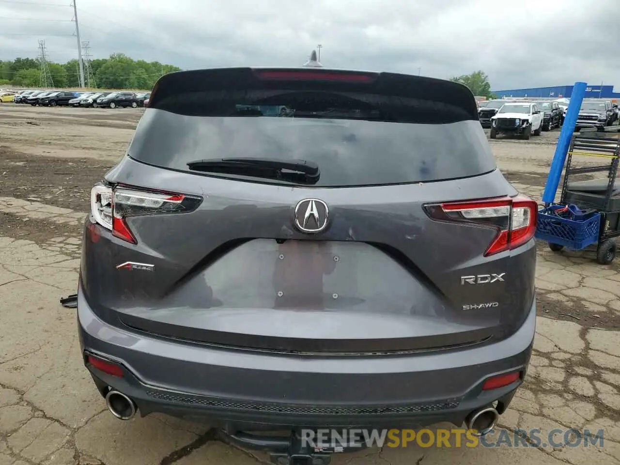 6 Photograph of a damaged car 5J8TC2H61ML018506 ACURA RDX 2021