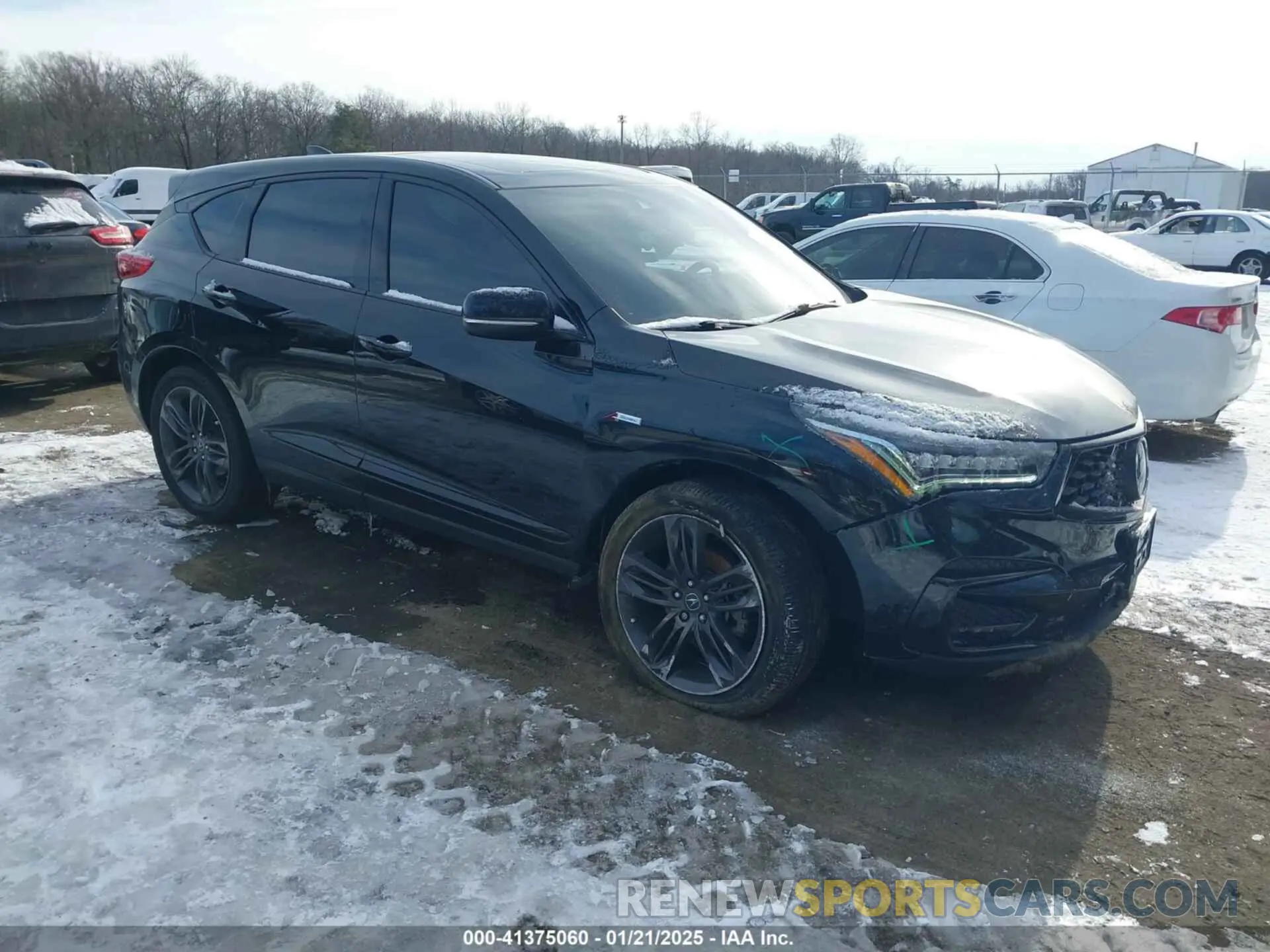 1 Photograph of a damaged car 5J8TC2H64ML022078 ACURA RDX 2021