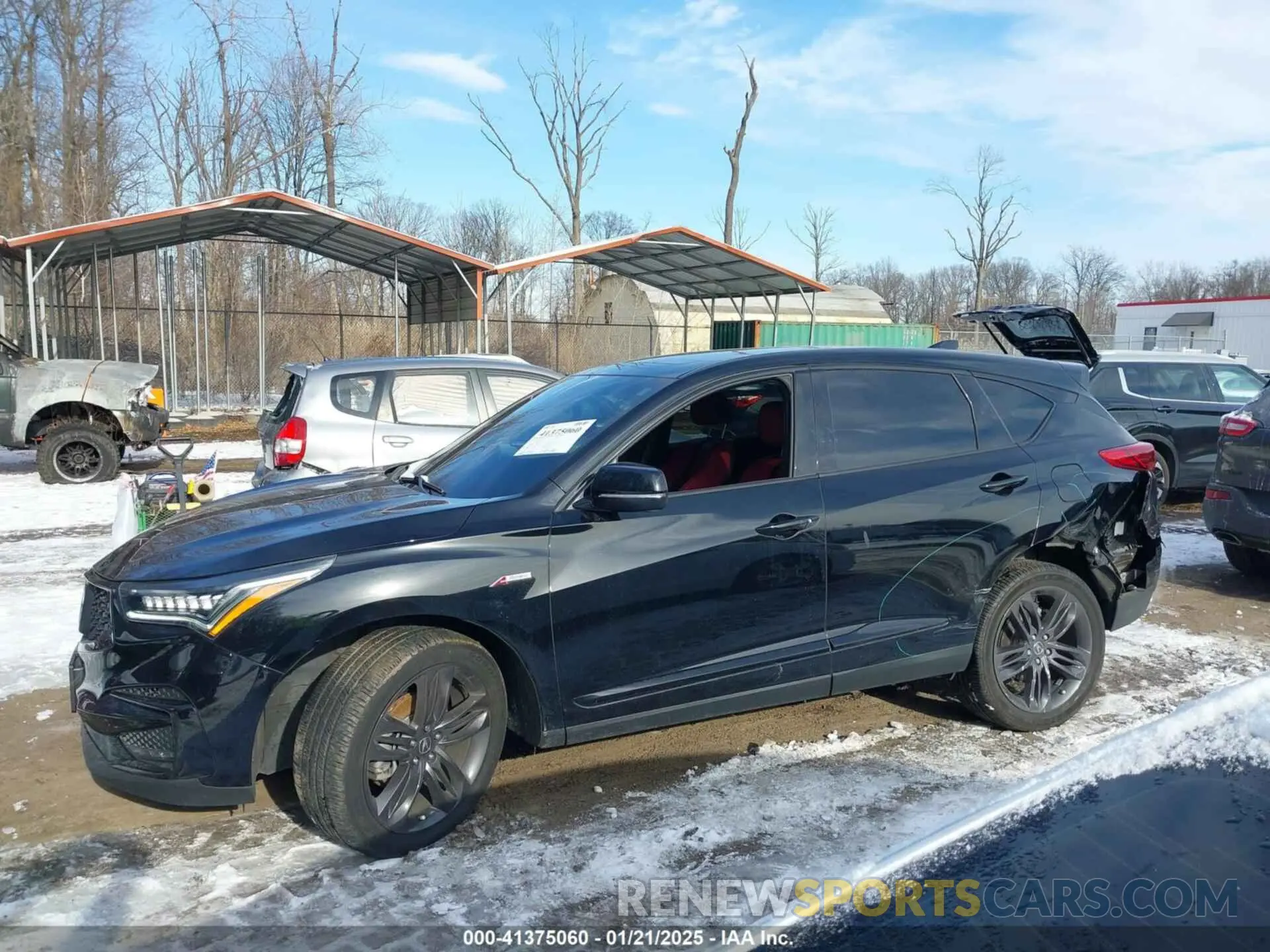 14 Photograph of a damaged car 5J8TC2H64ML022078 ACURA RDX 2021