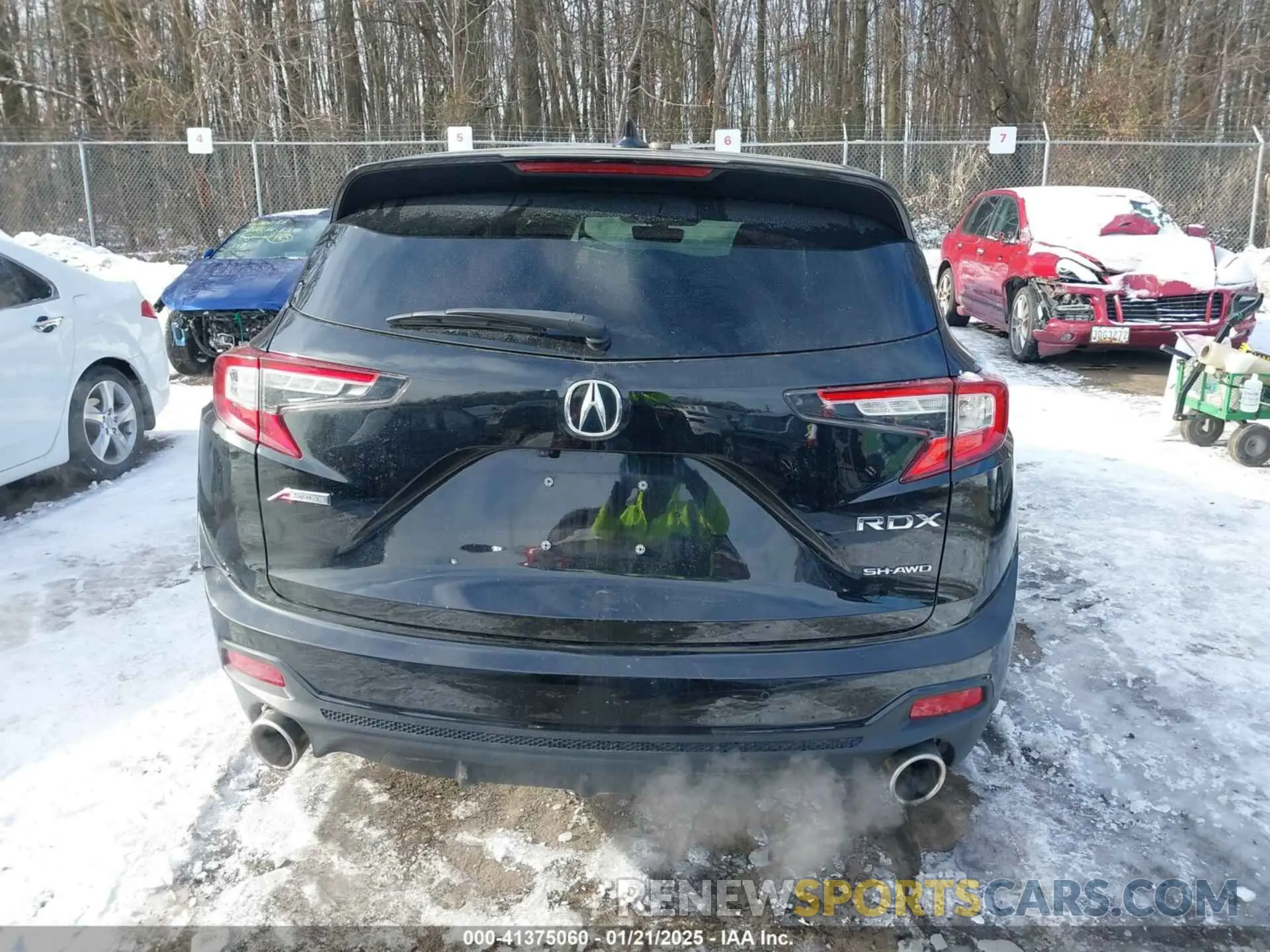 16 Photograph of a damaged car 5J8TC2H64ML022078 ACURA RDX 2021