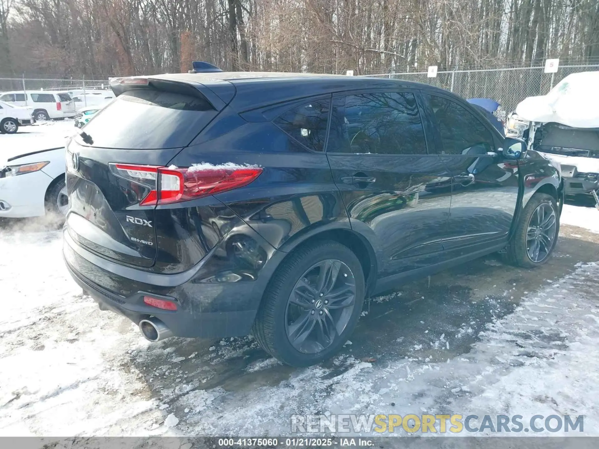 4 Photograph of a damaged car 5J8TC2H64ML022078 ACURA RDX 2021